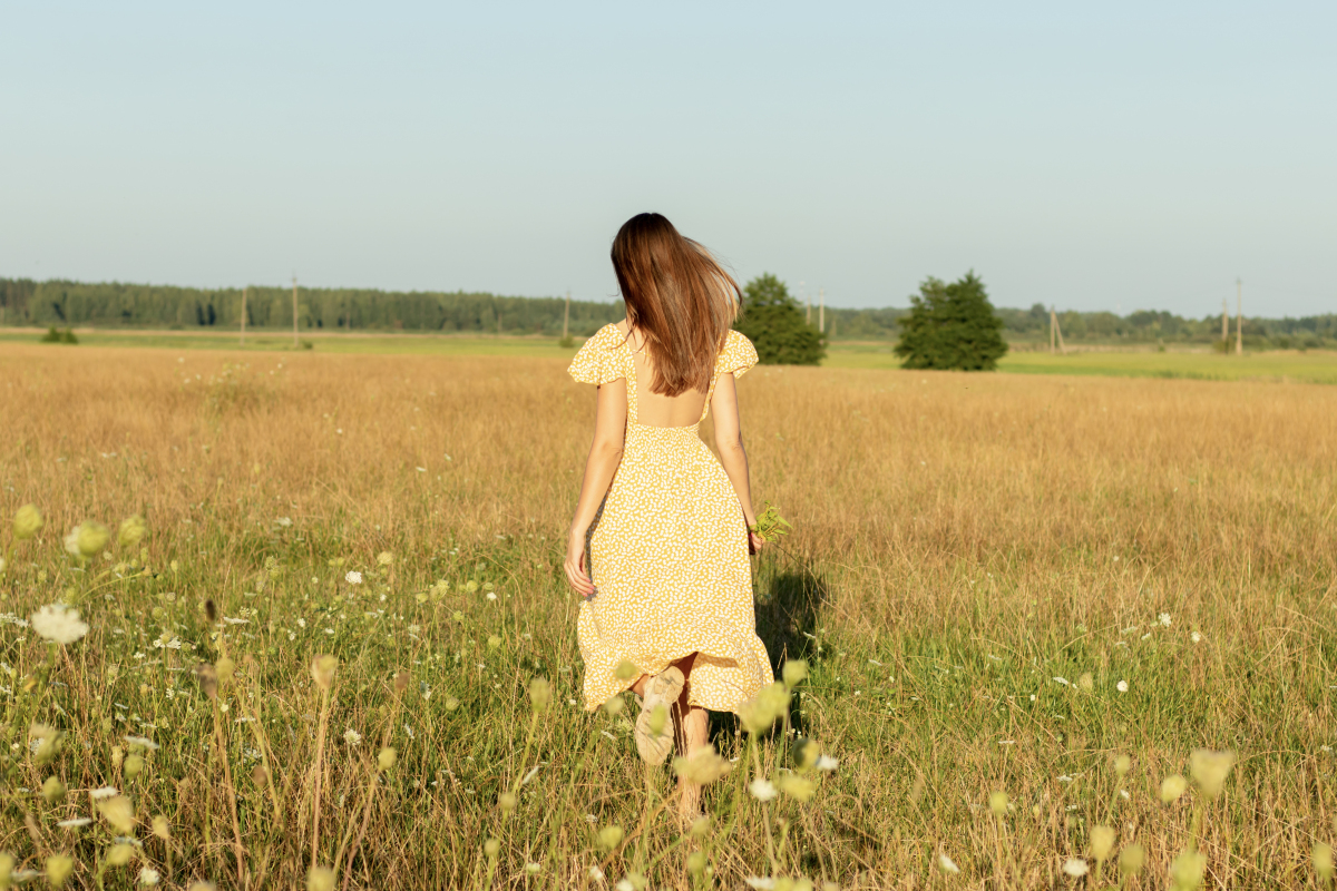 高清壁纸女人风景