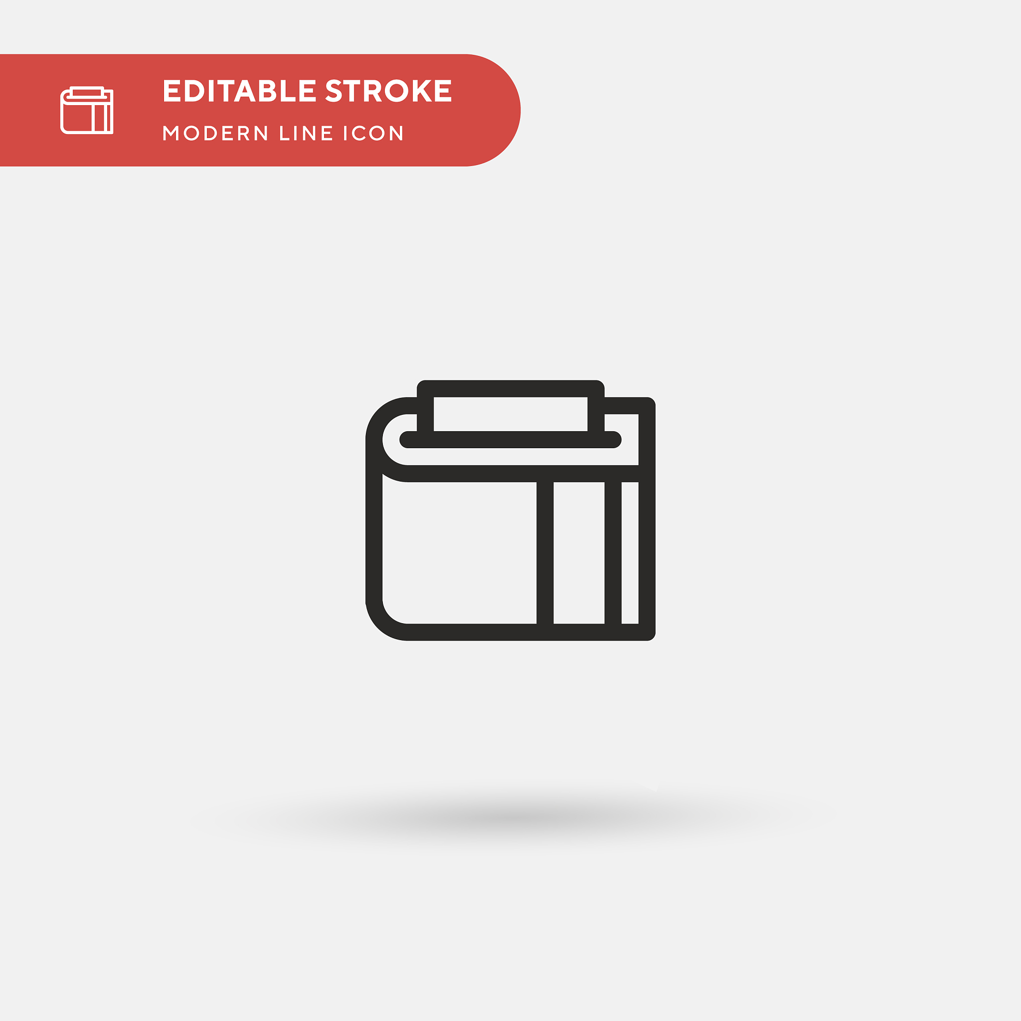 wallet simple icon symbol