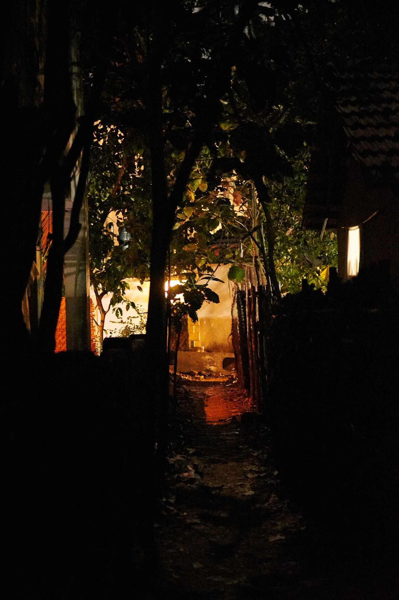 用一小段优美的话描述一个场景翻译成英文