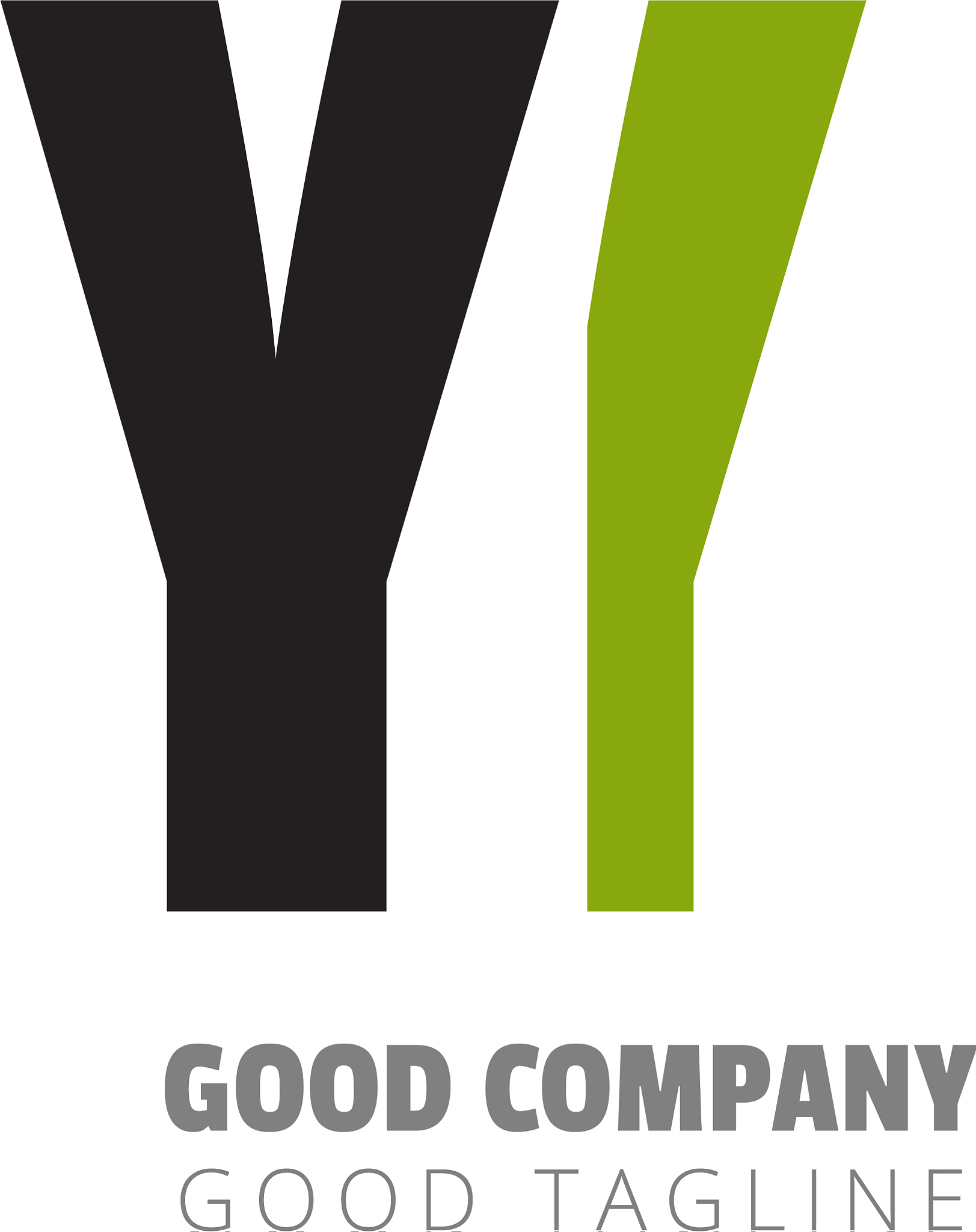 initial letter design logo