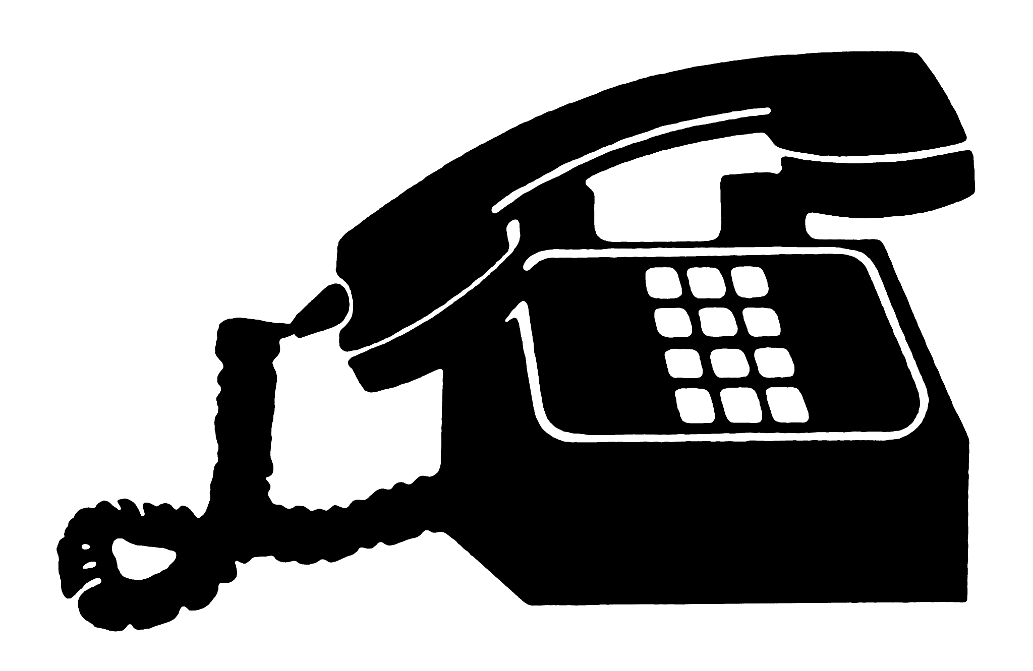 telephone off the hook