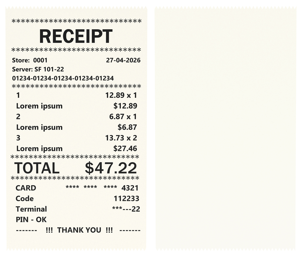 The recipient has transferred the previous samples to us After inspecting the sample seals and packaging we signed the sample receipt form prepared by the recipient and added a note Received only