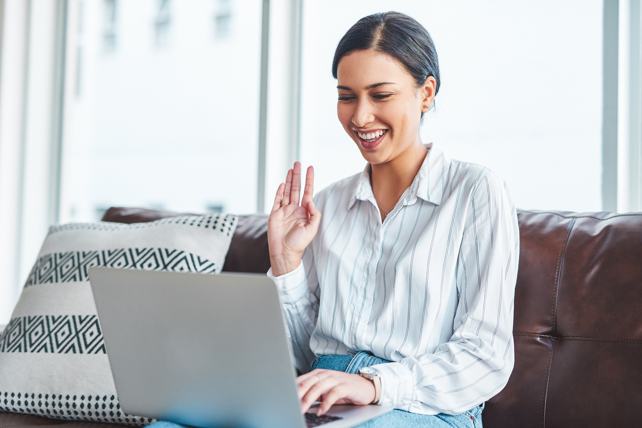 connecting with the team keeps morale levels up