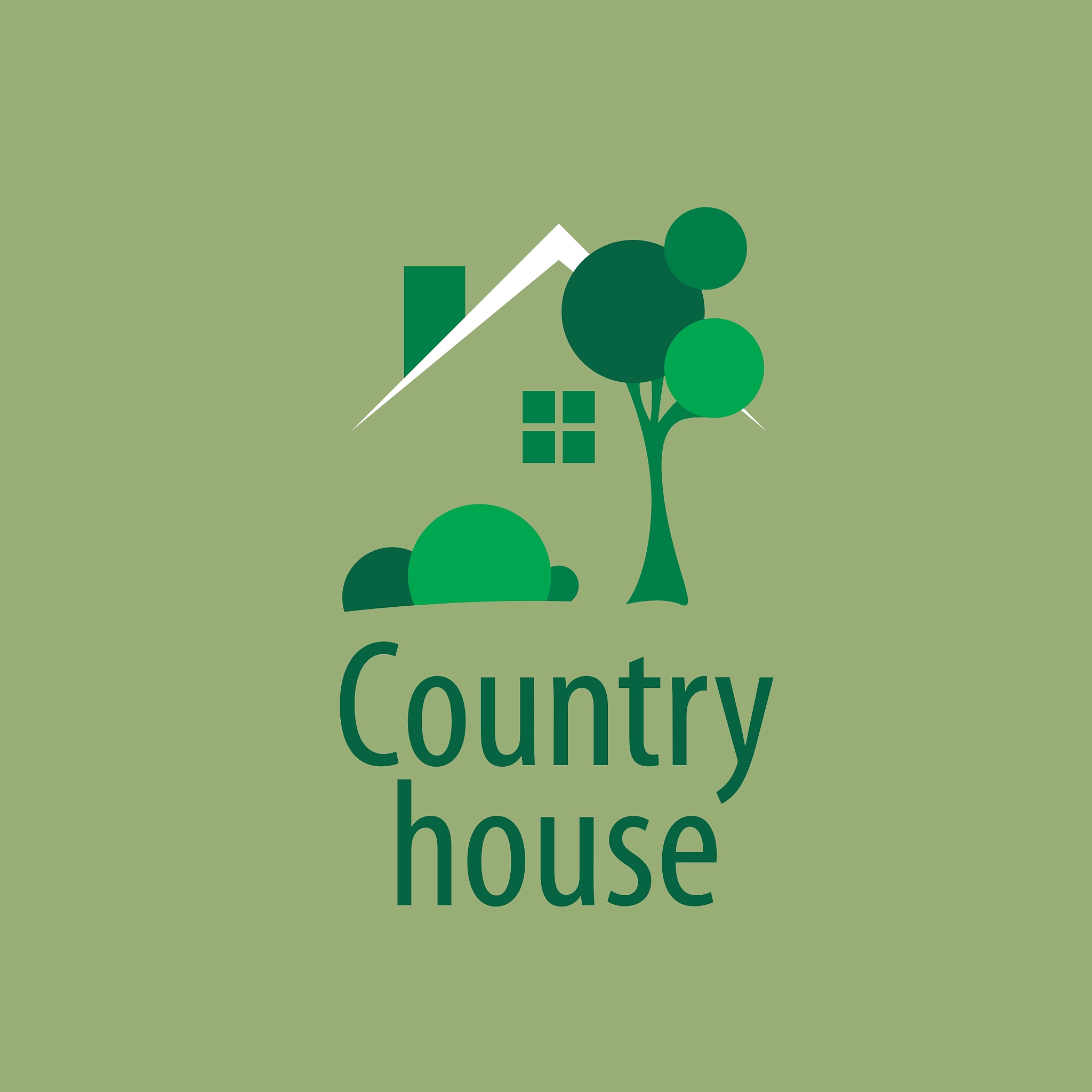 logo house