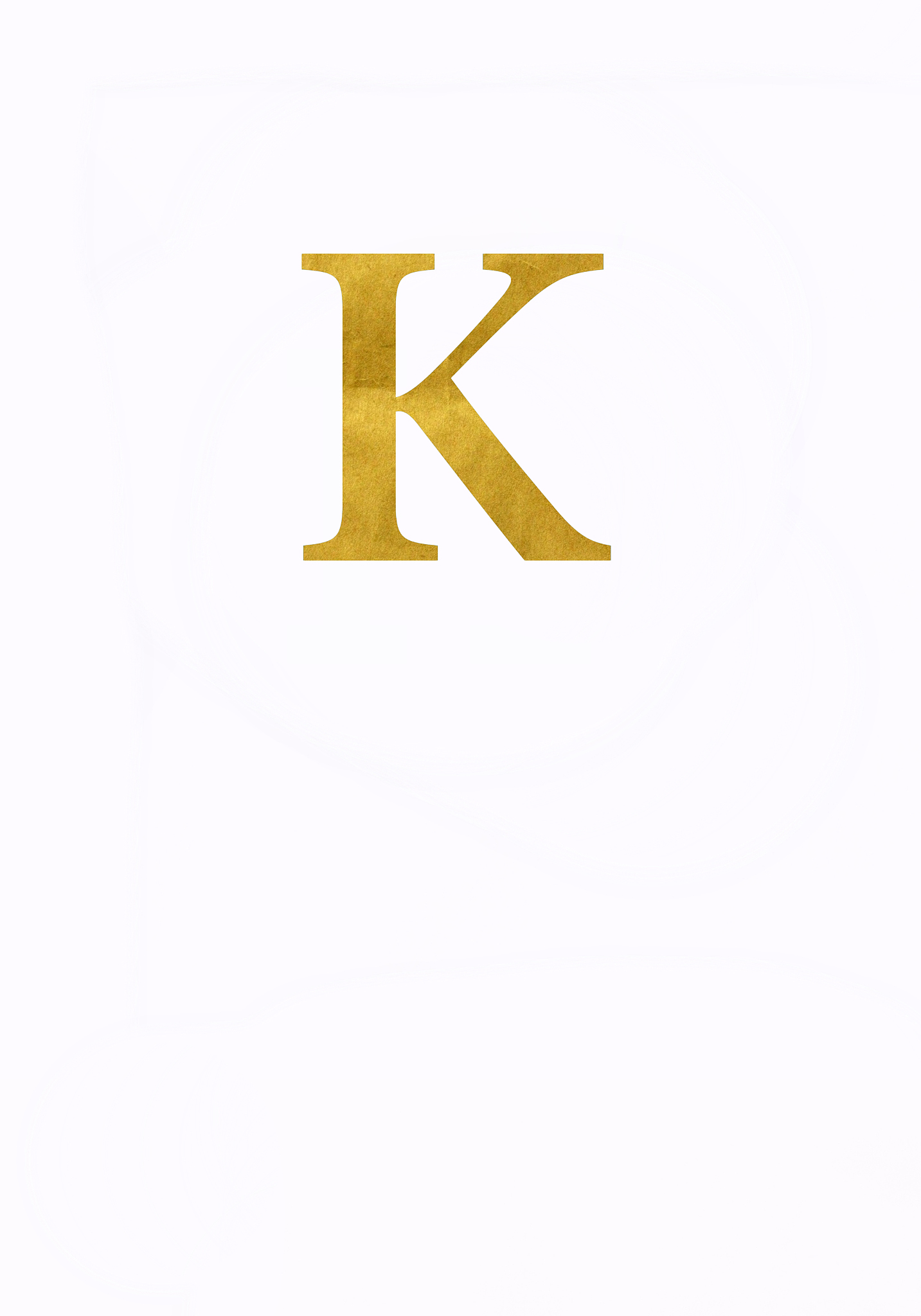 letter k