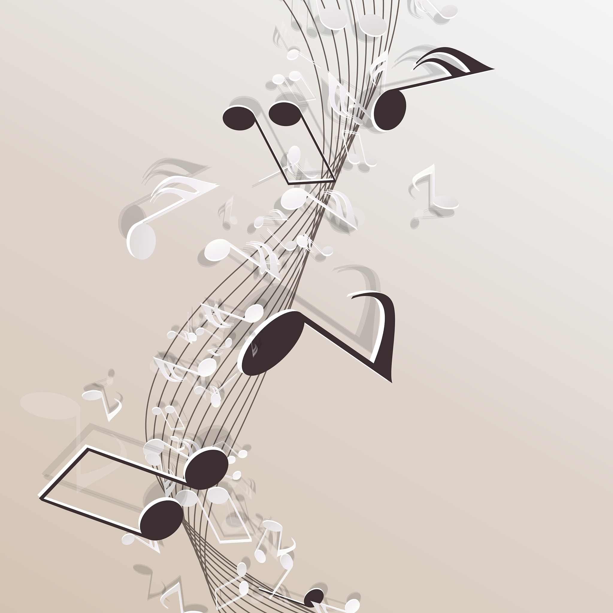abstract musical background