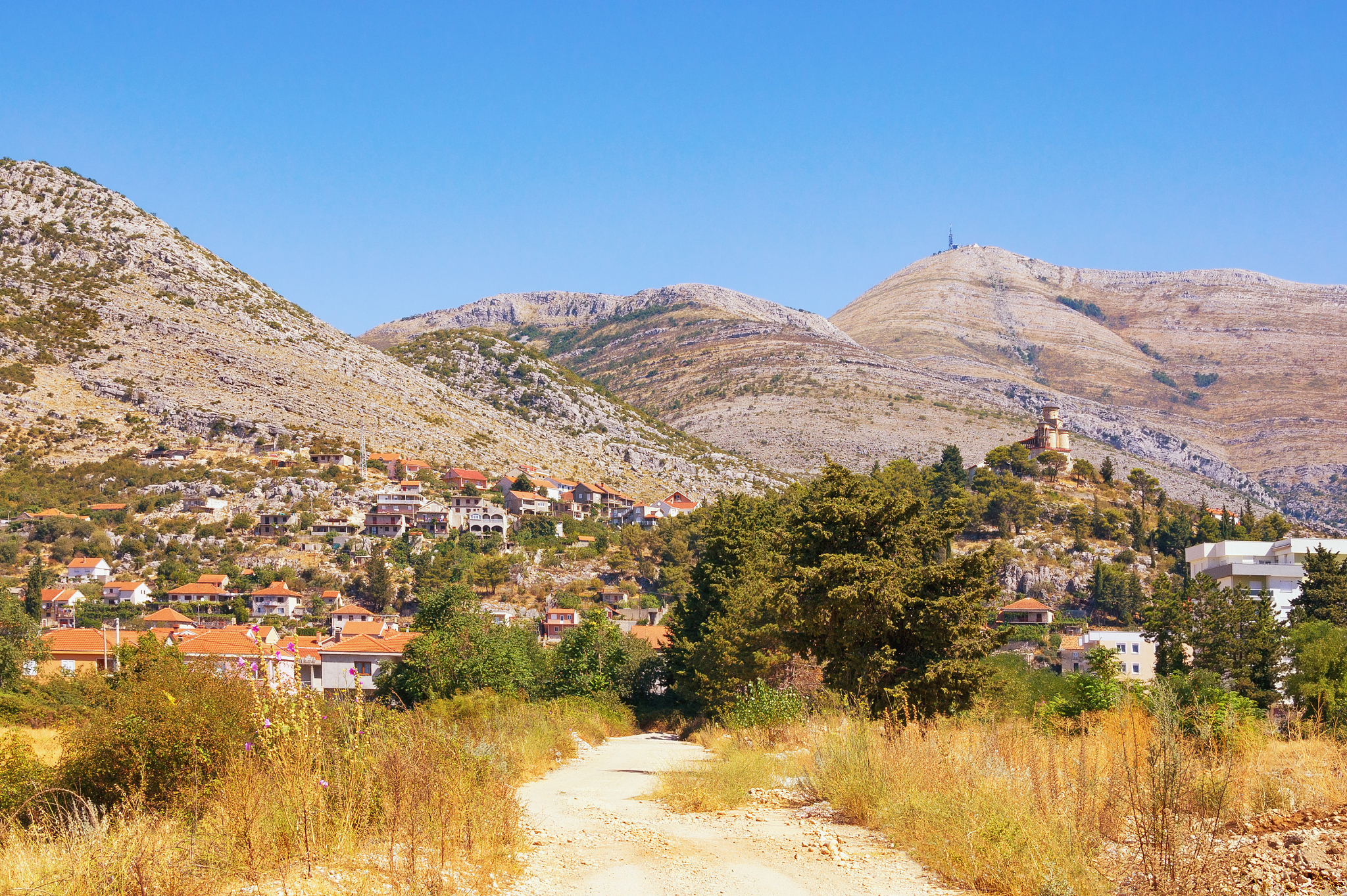 view of trebinje city. bosnia and herzegovina