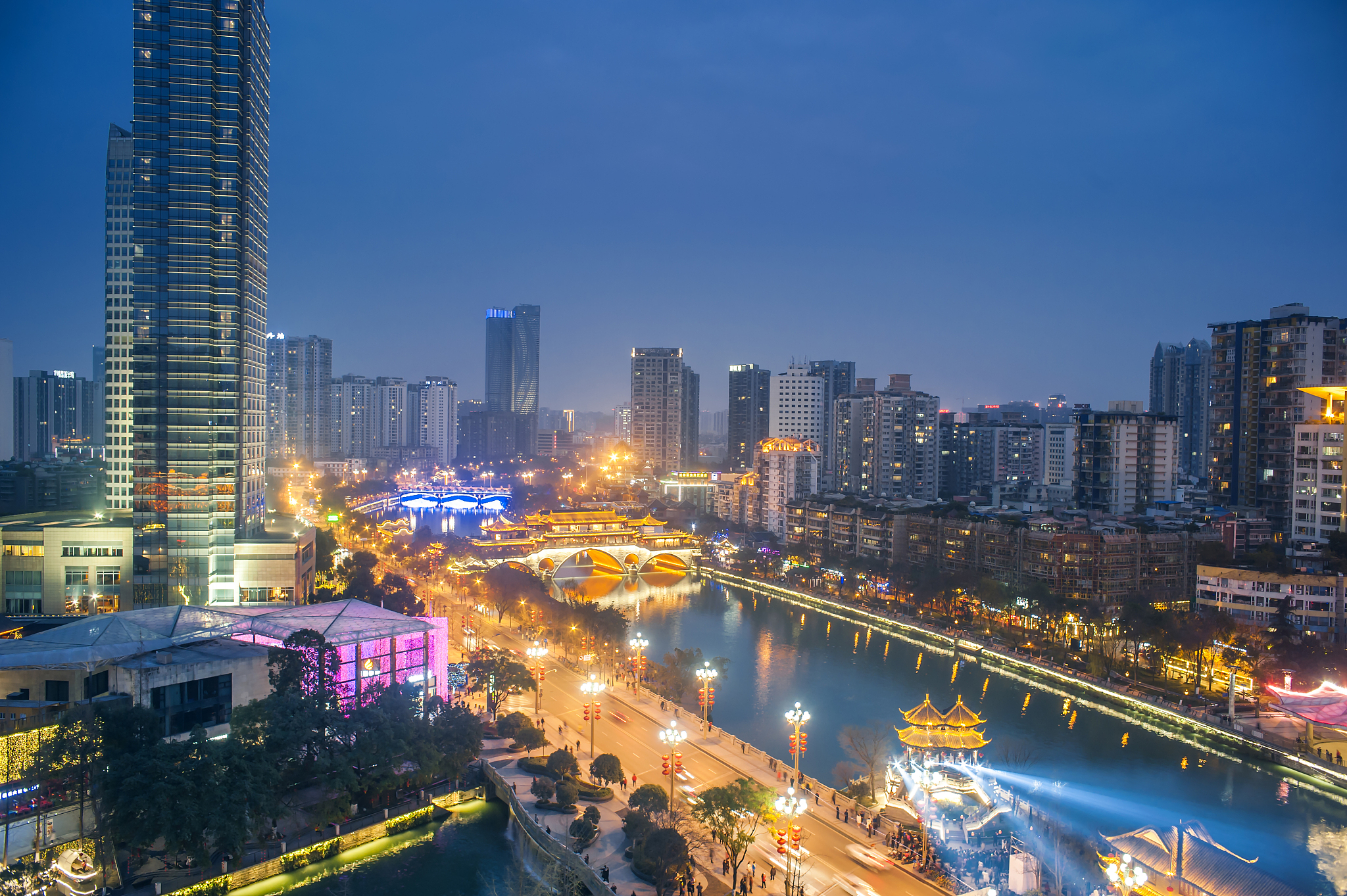 成都城市风光