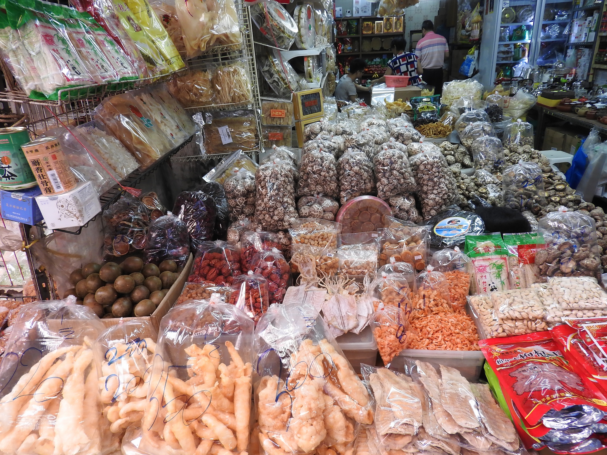 food on the market in thailand