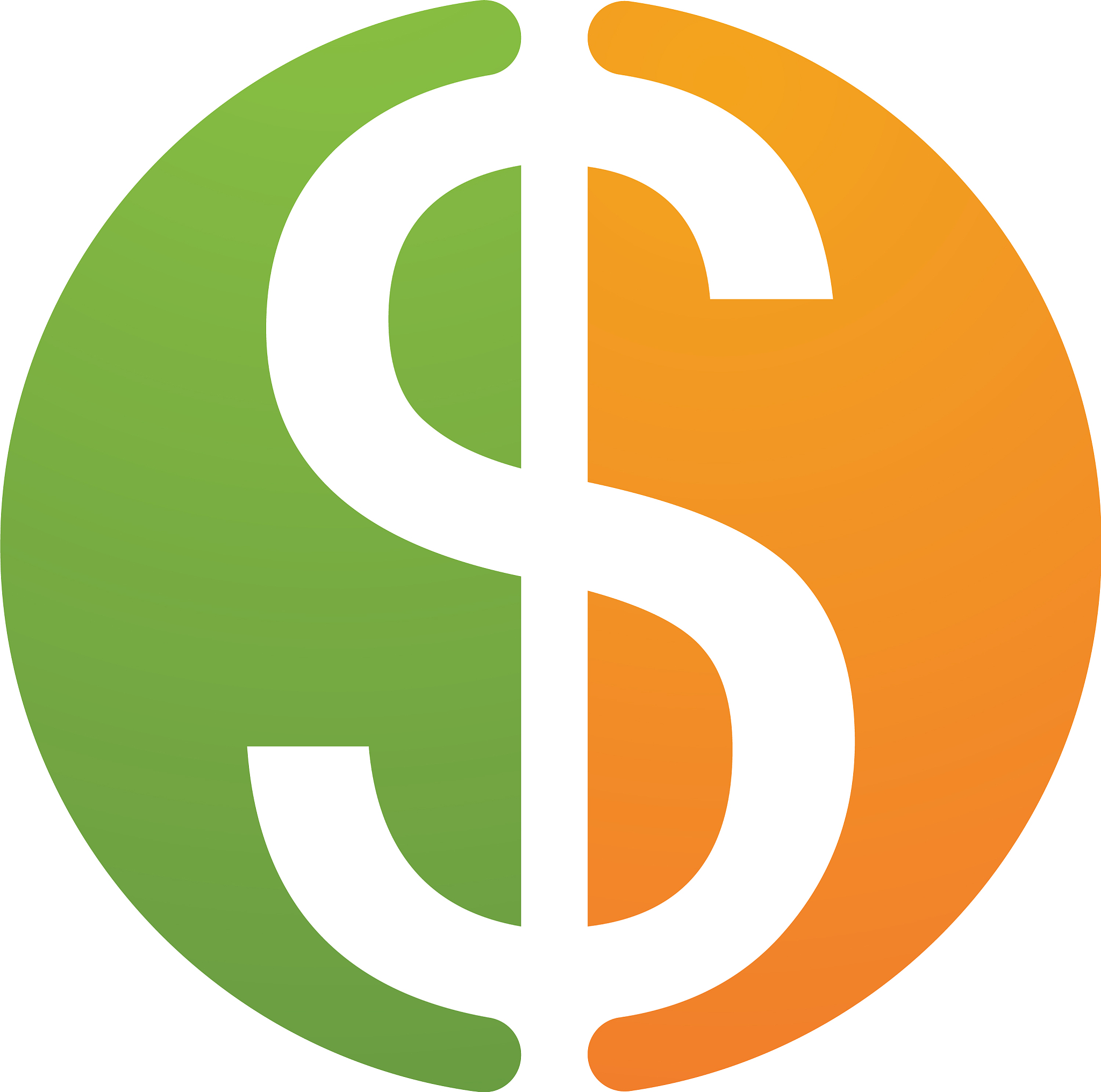 business acountting dollar icon template app