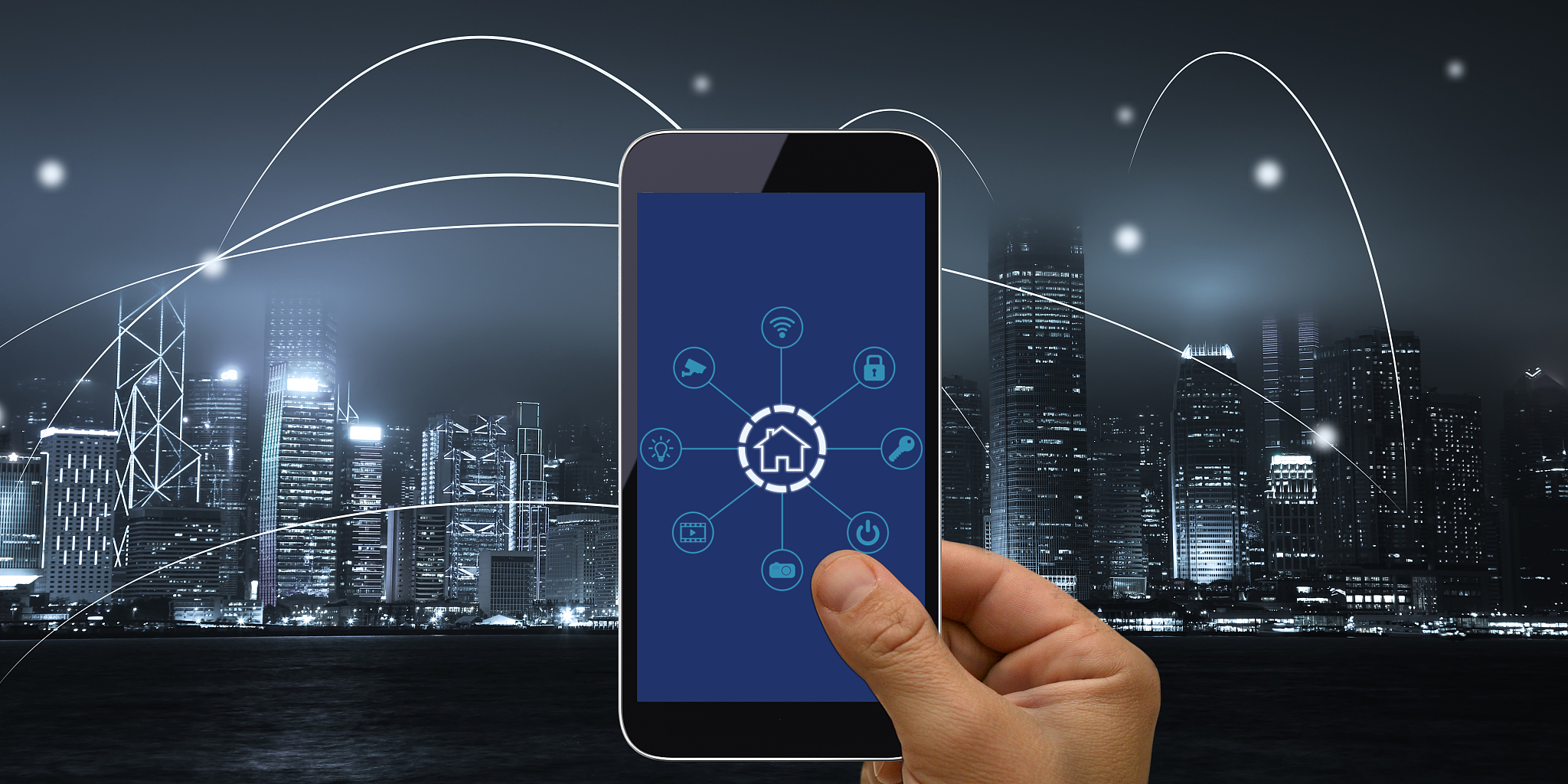 computer network connection smart city future internet technolog