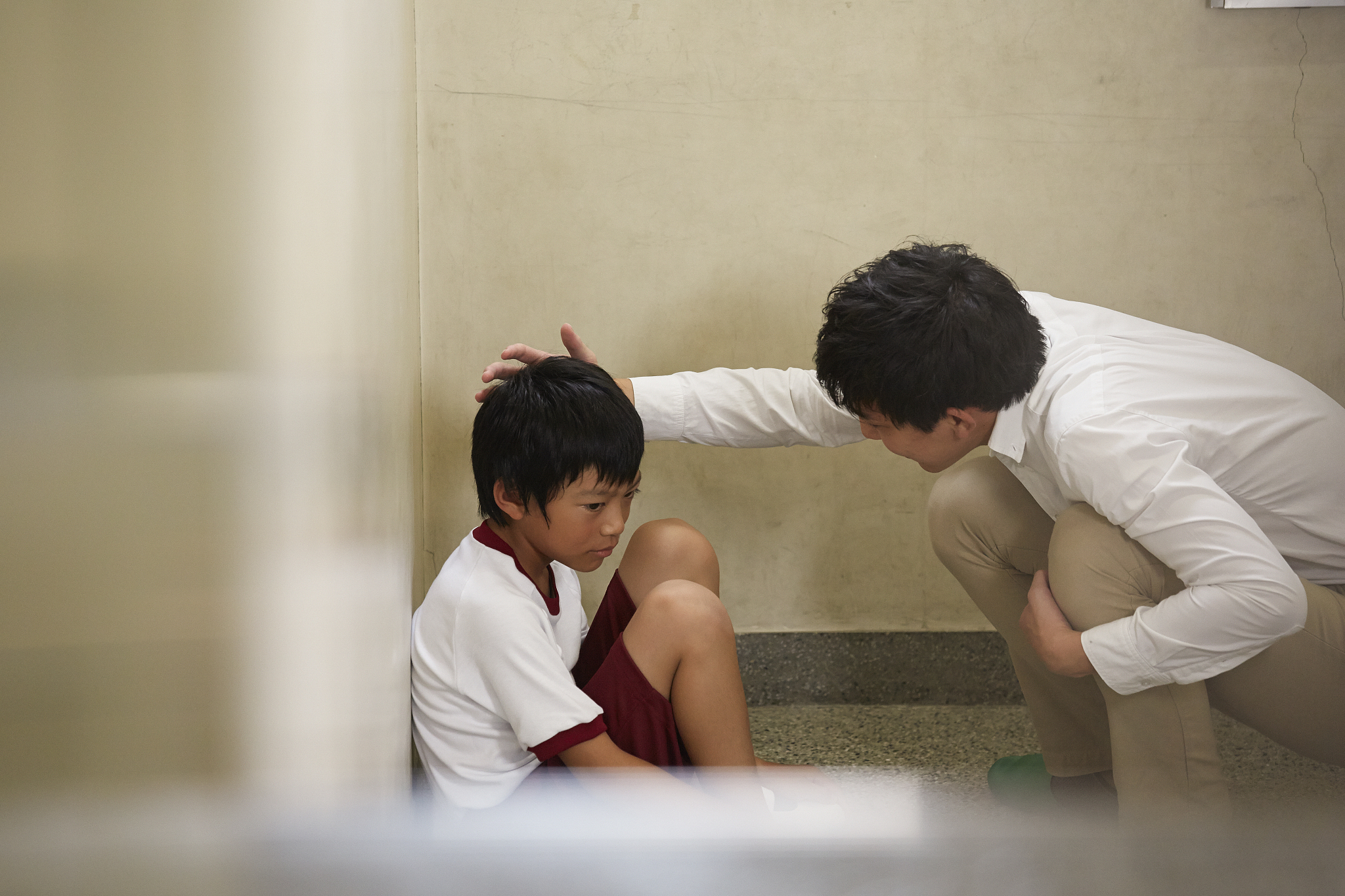 小学生 学校 楼梯