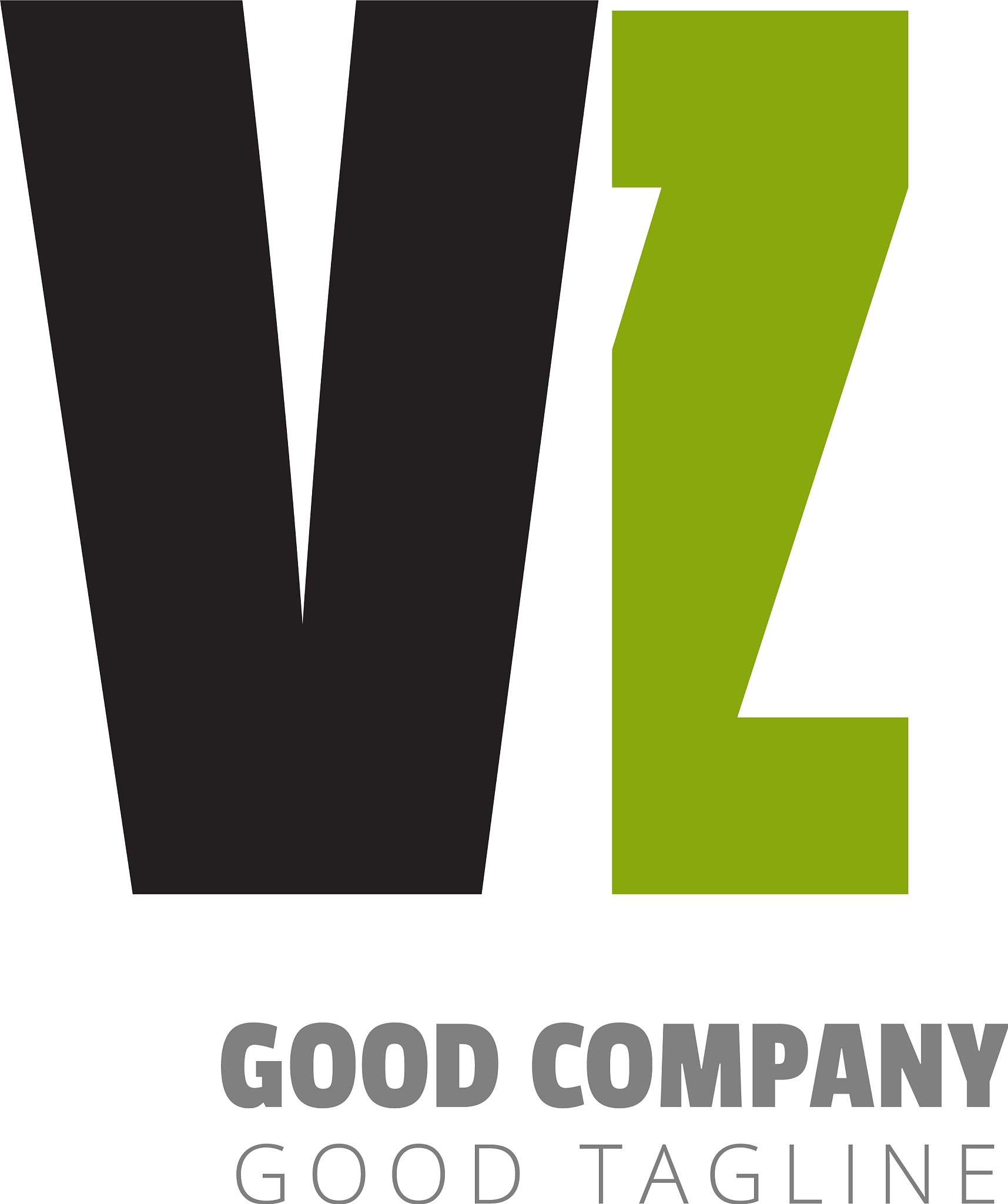 initial letter design logo