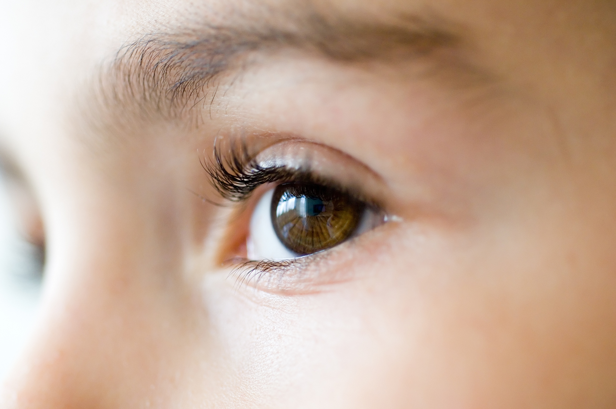 女孩的眼睛描写：清澈明亮，闪烁着智慧与善良