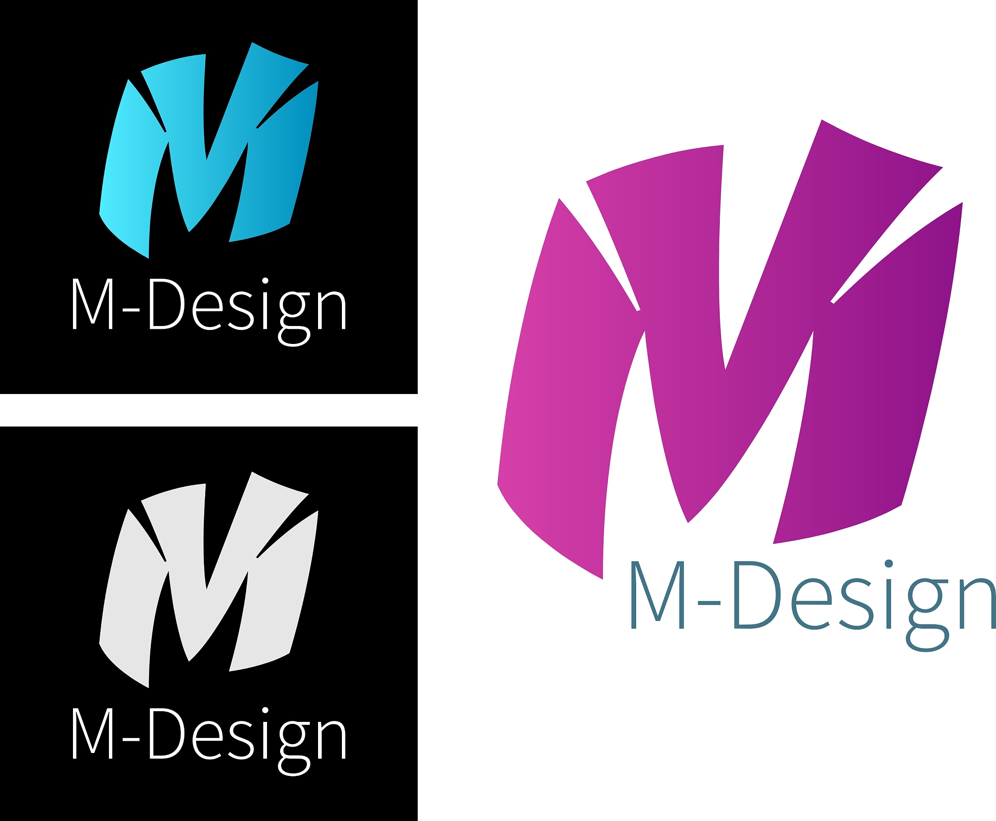 letter m logo for business