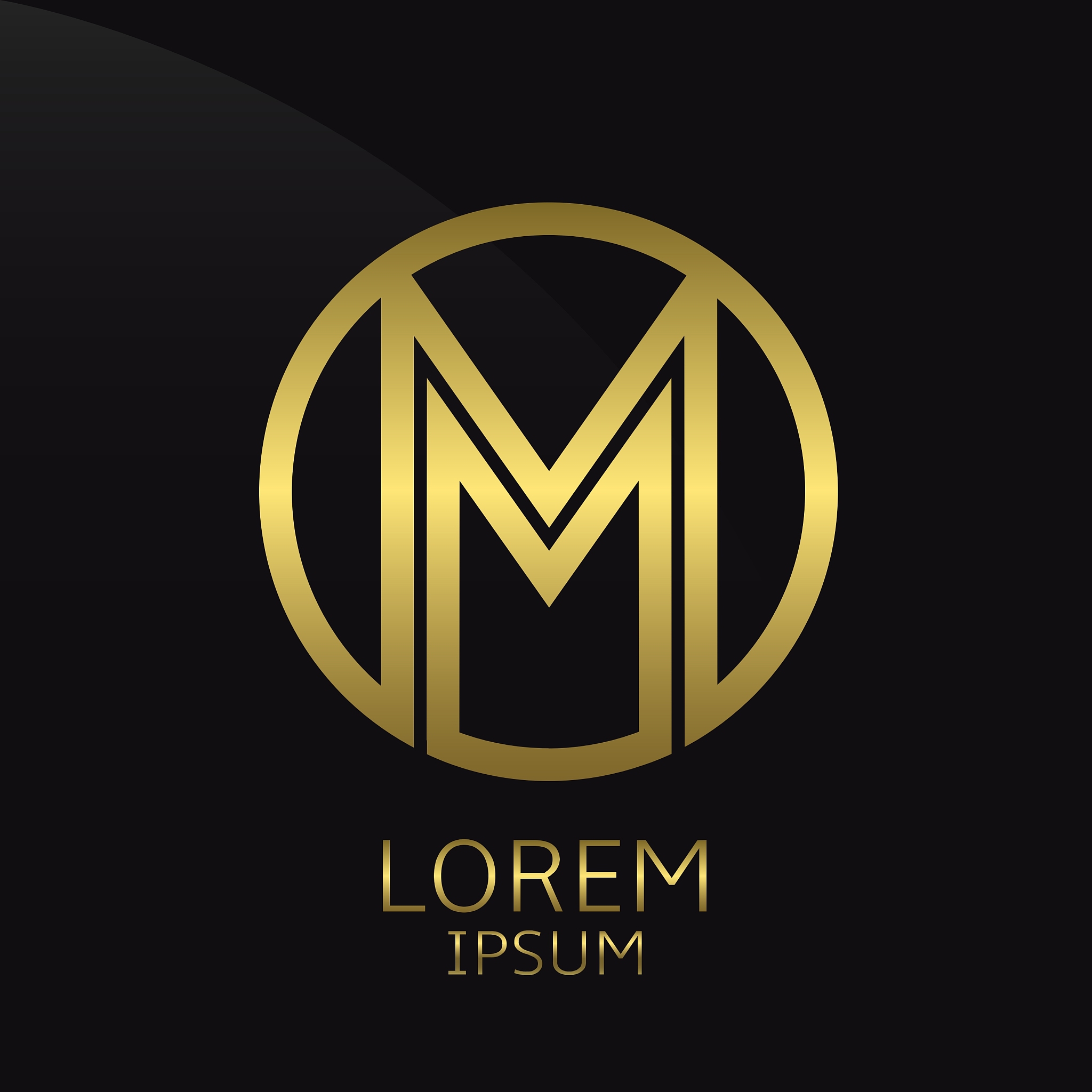 letter m logo
