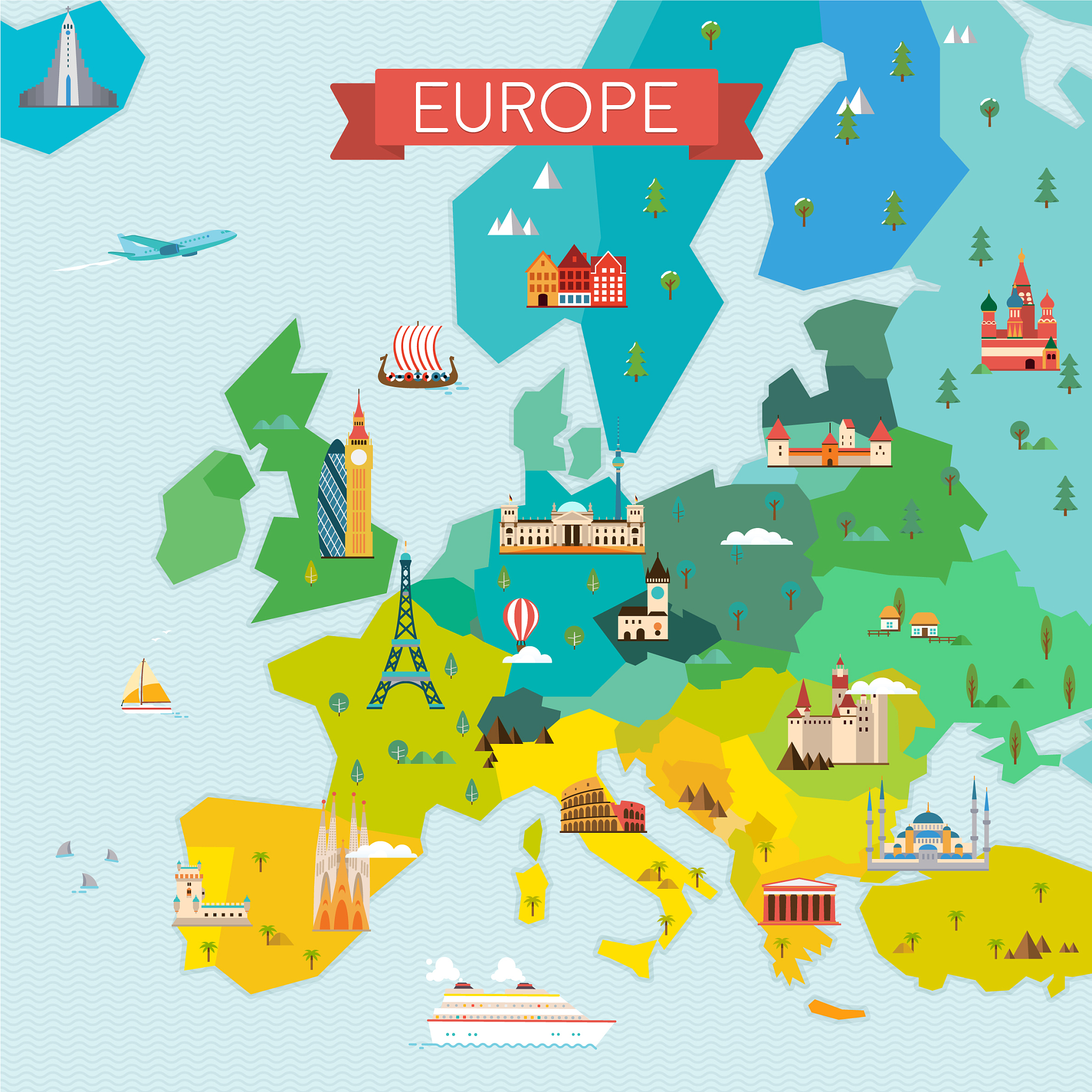 map of europe
