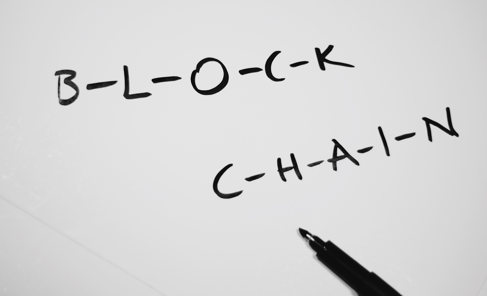 blockchain writing pen