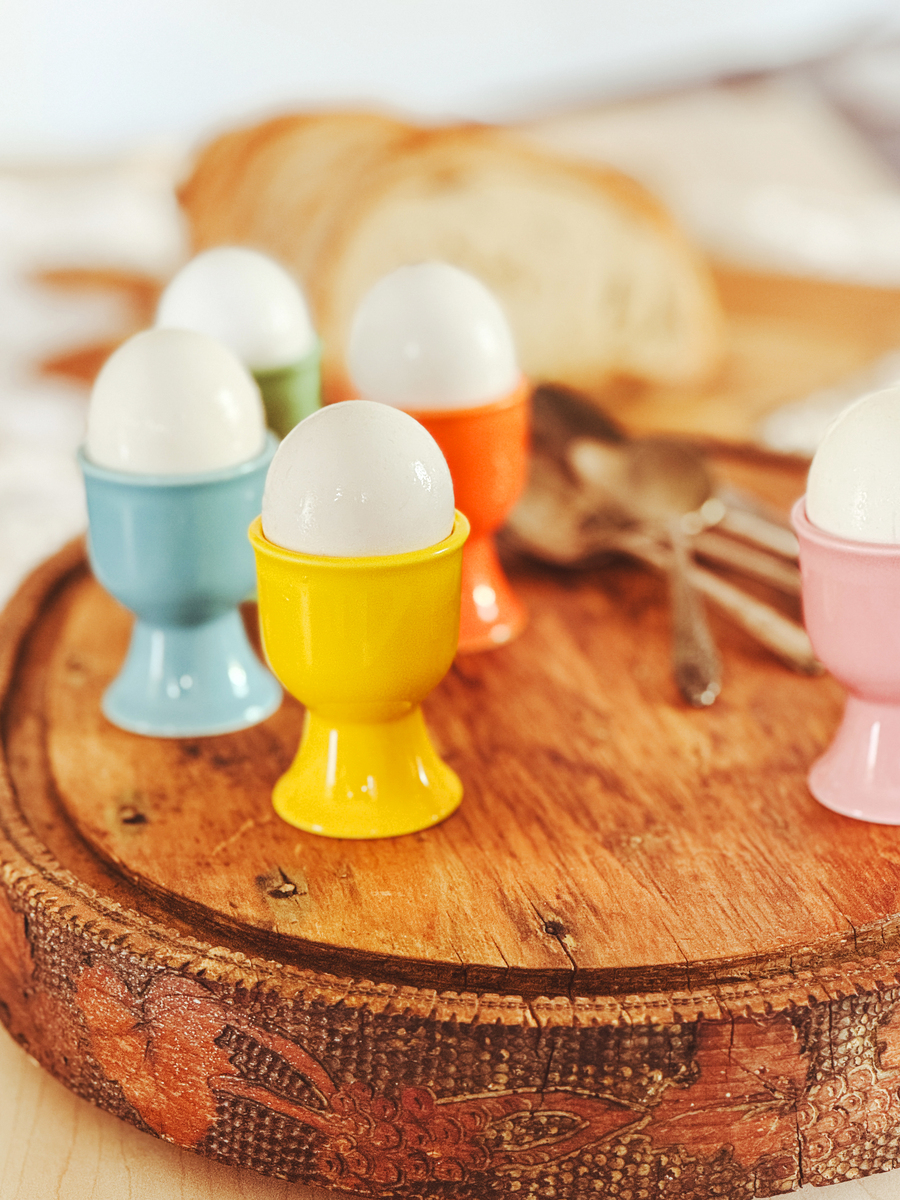 4件套陶瓷花朵咖啡勺 - 甜美糖果色，少女心必备