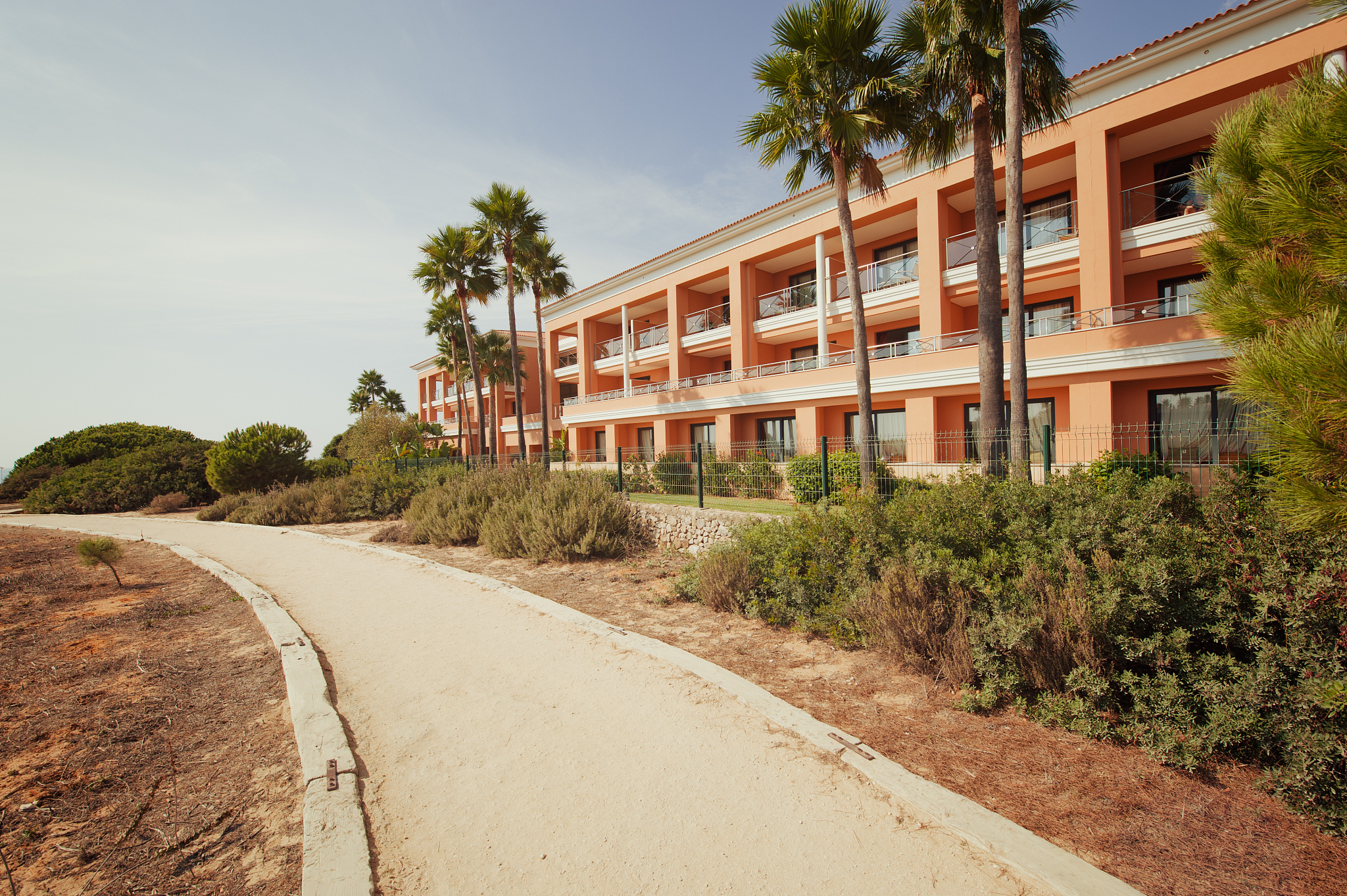 building of luxury hotel