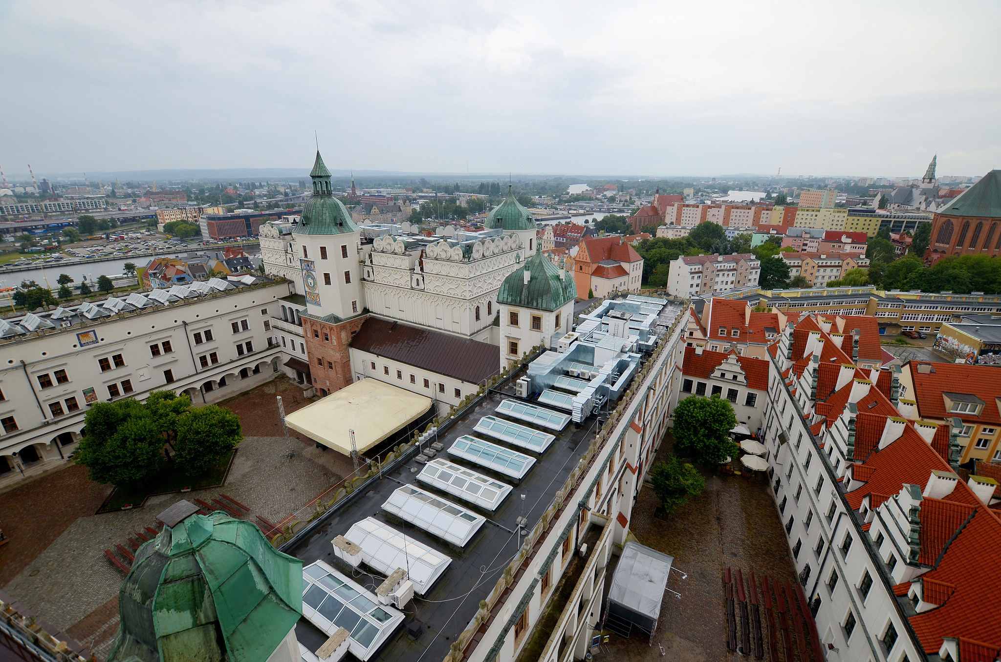 view of the szczecin in poland