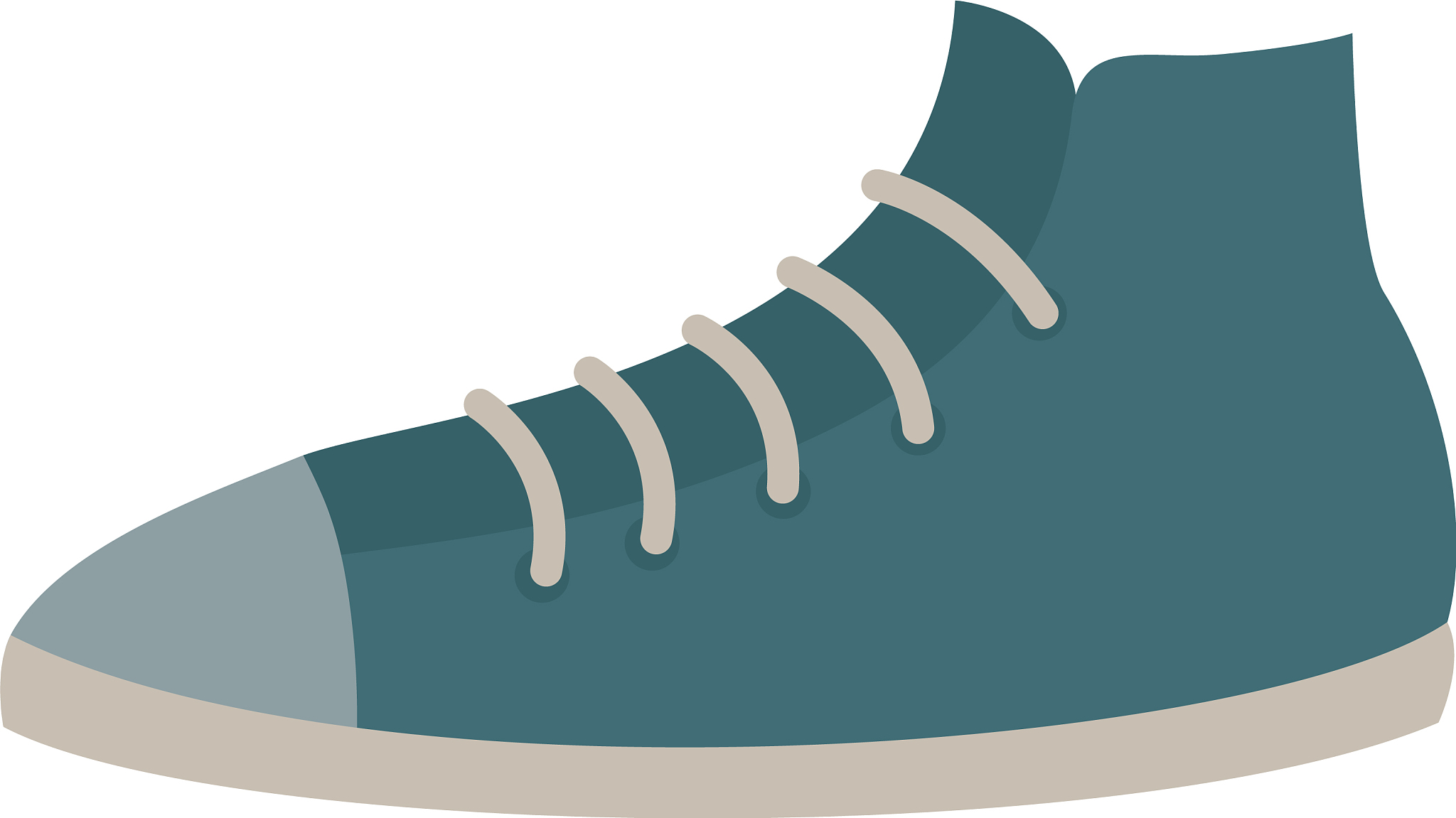 isolated male shoe icon design