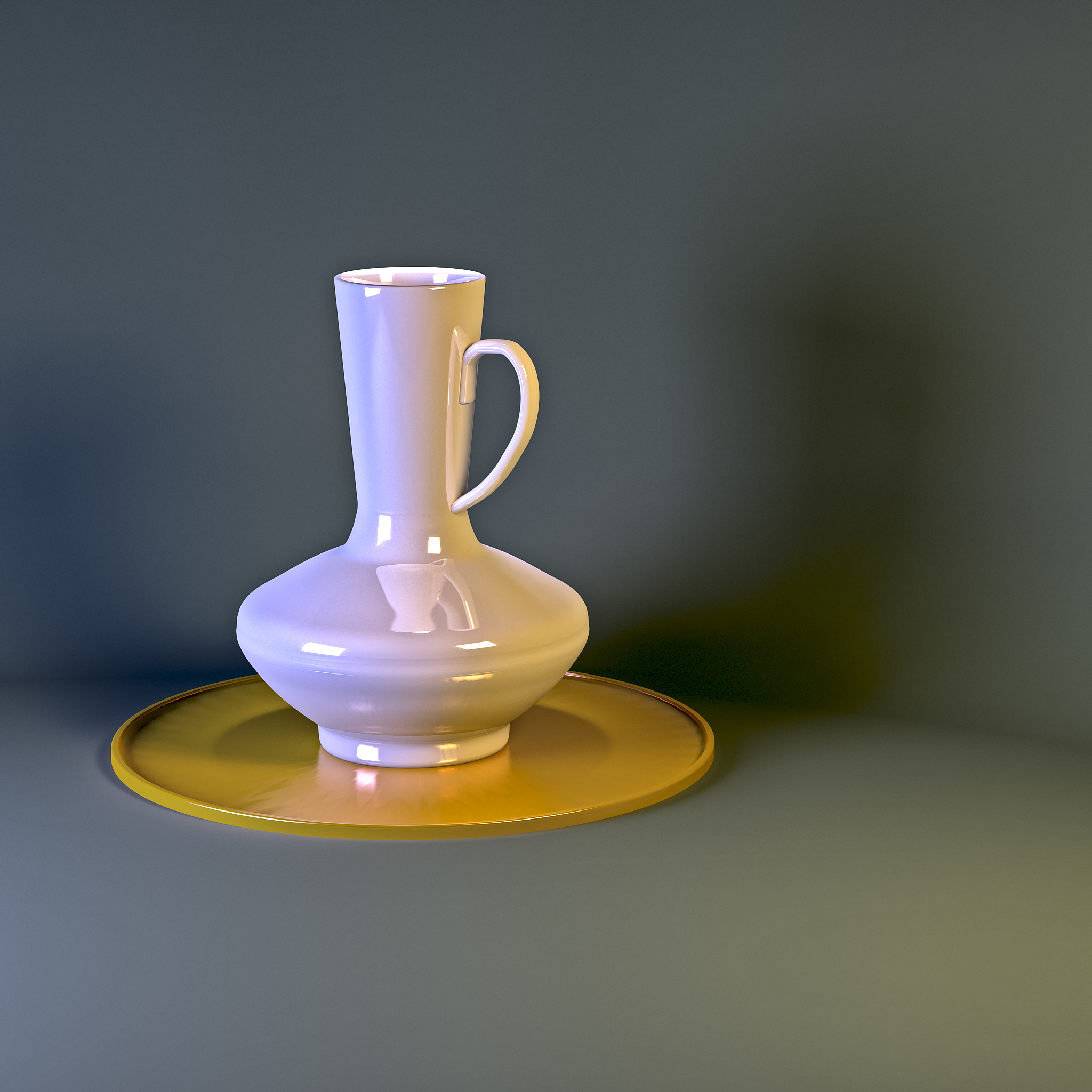vase in the interior.