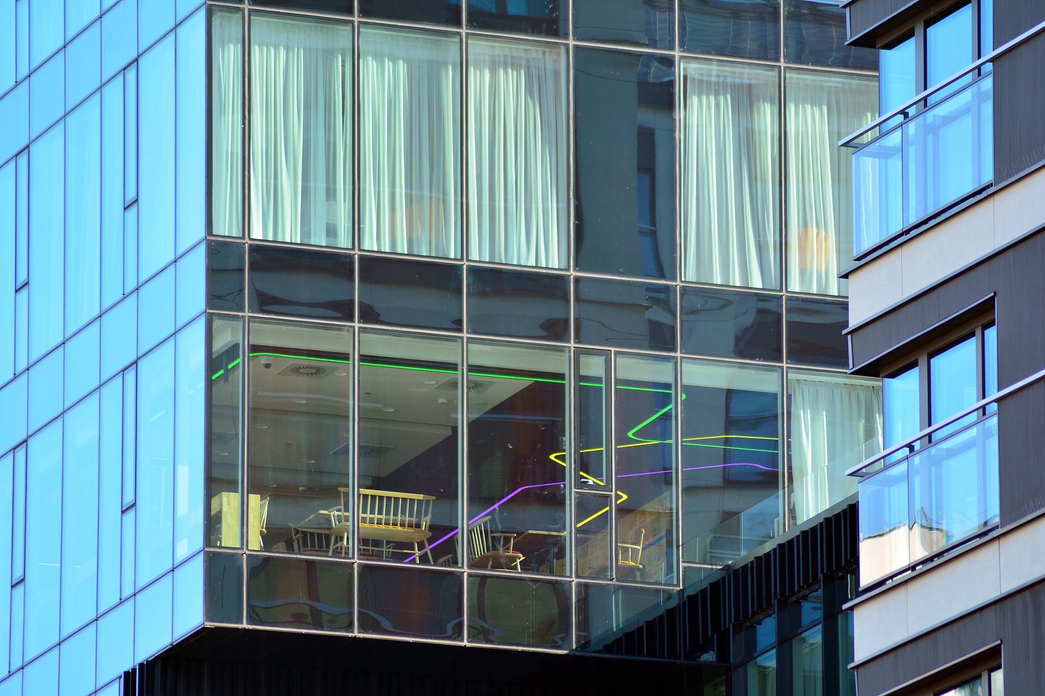 office building close up