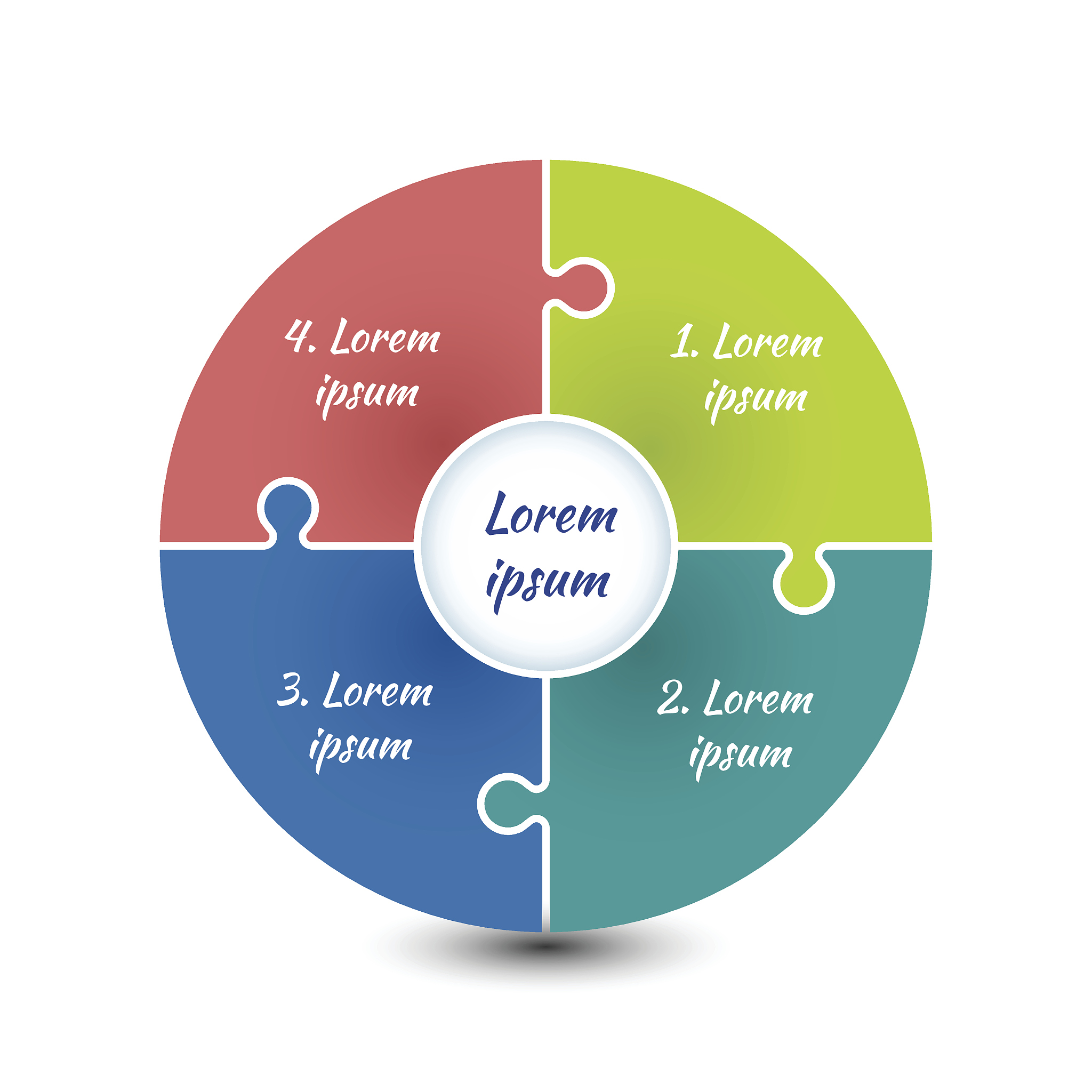 circle infographic template