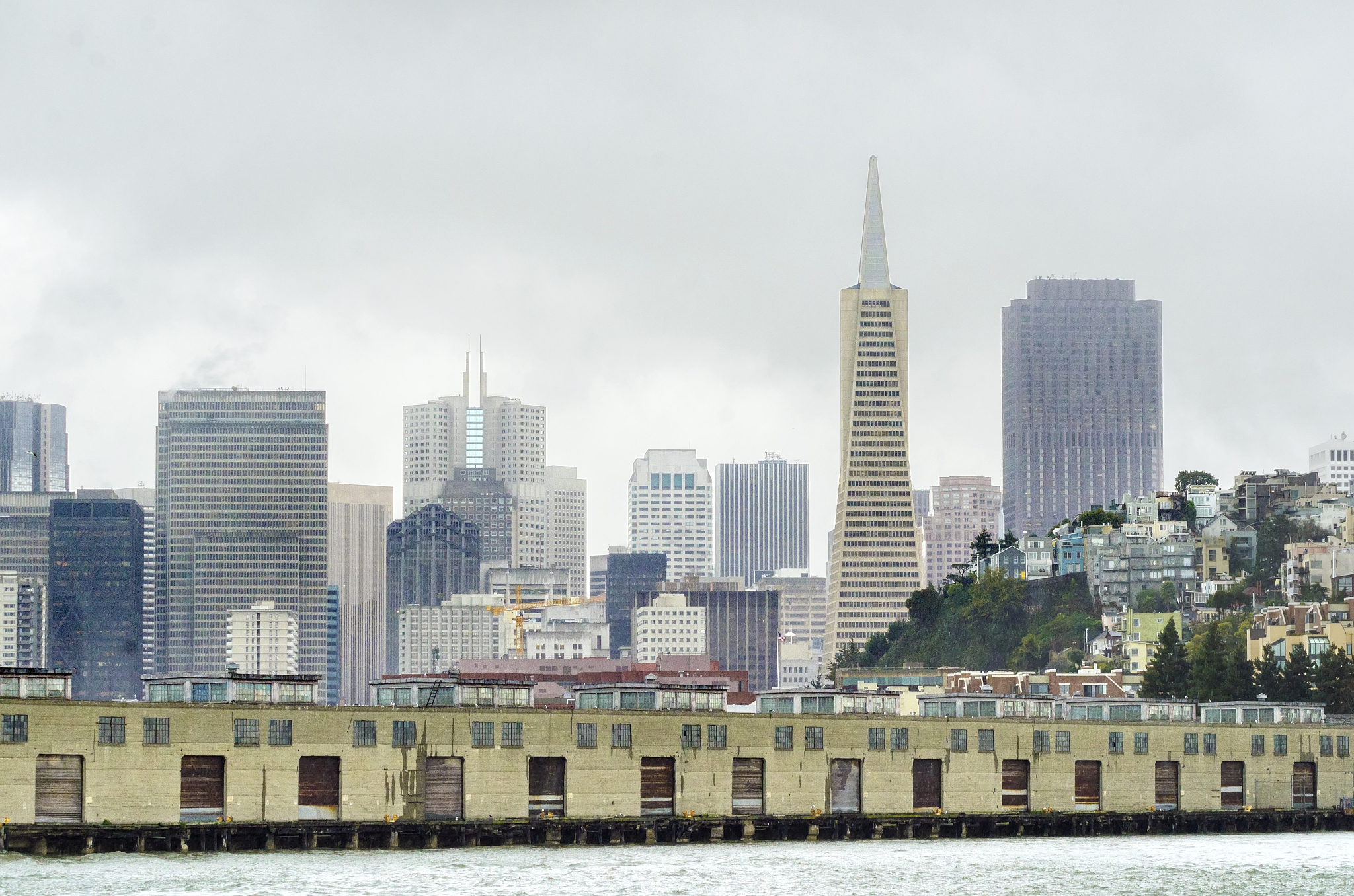 san francisco skyline, california