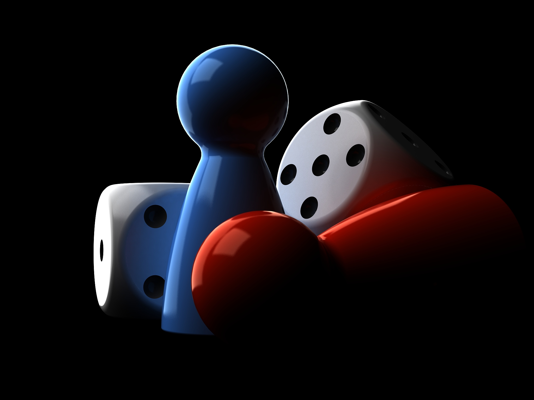 黑色夜光骰子：点亮夜晚的游戏乐趣