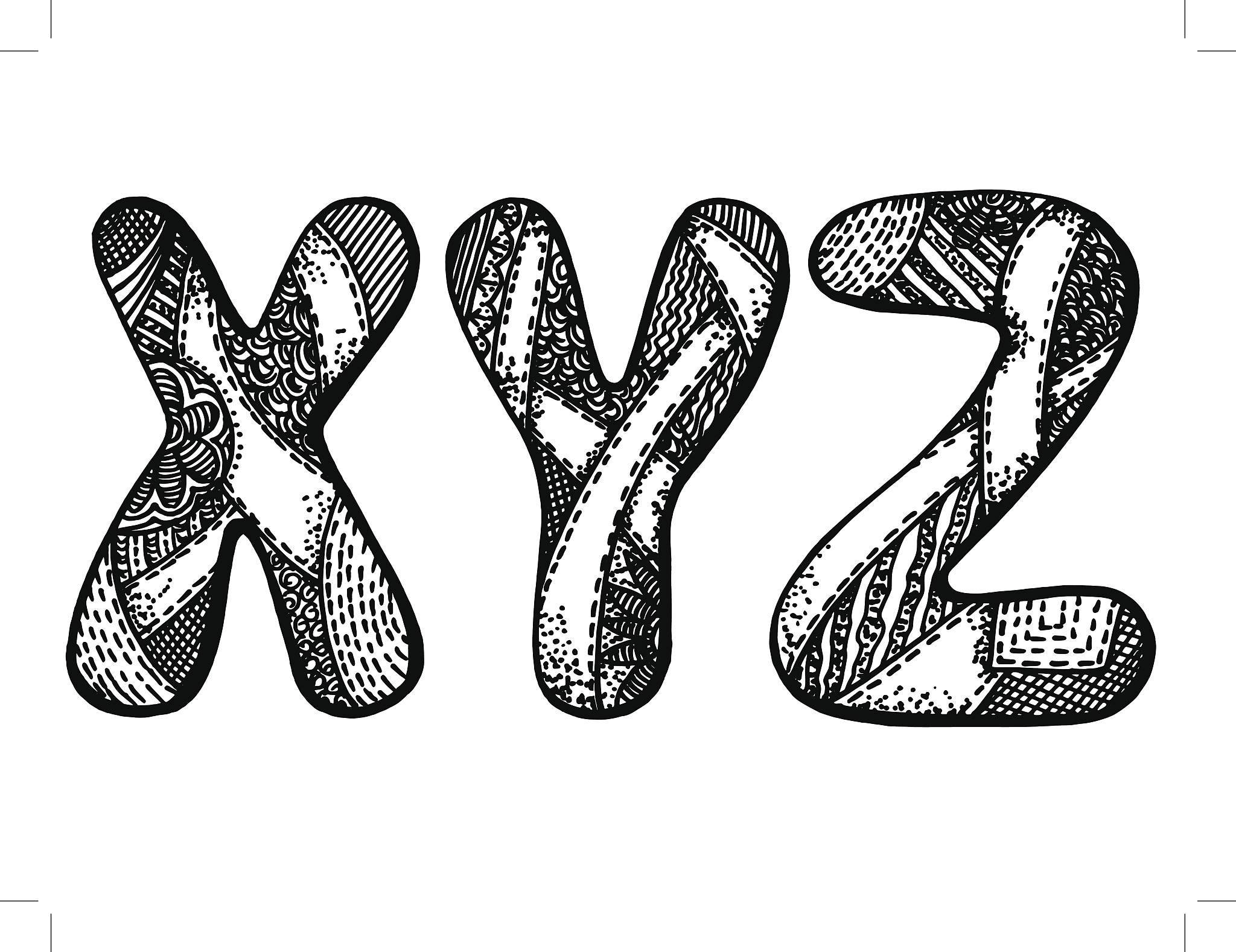letters of the alphabet