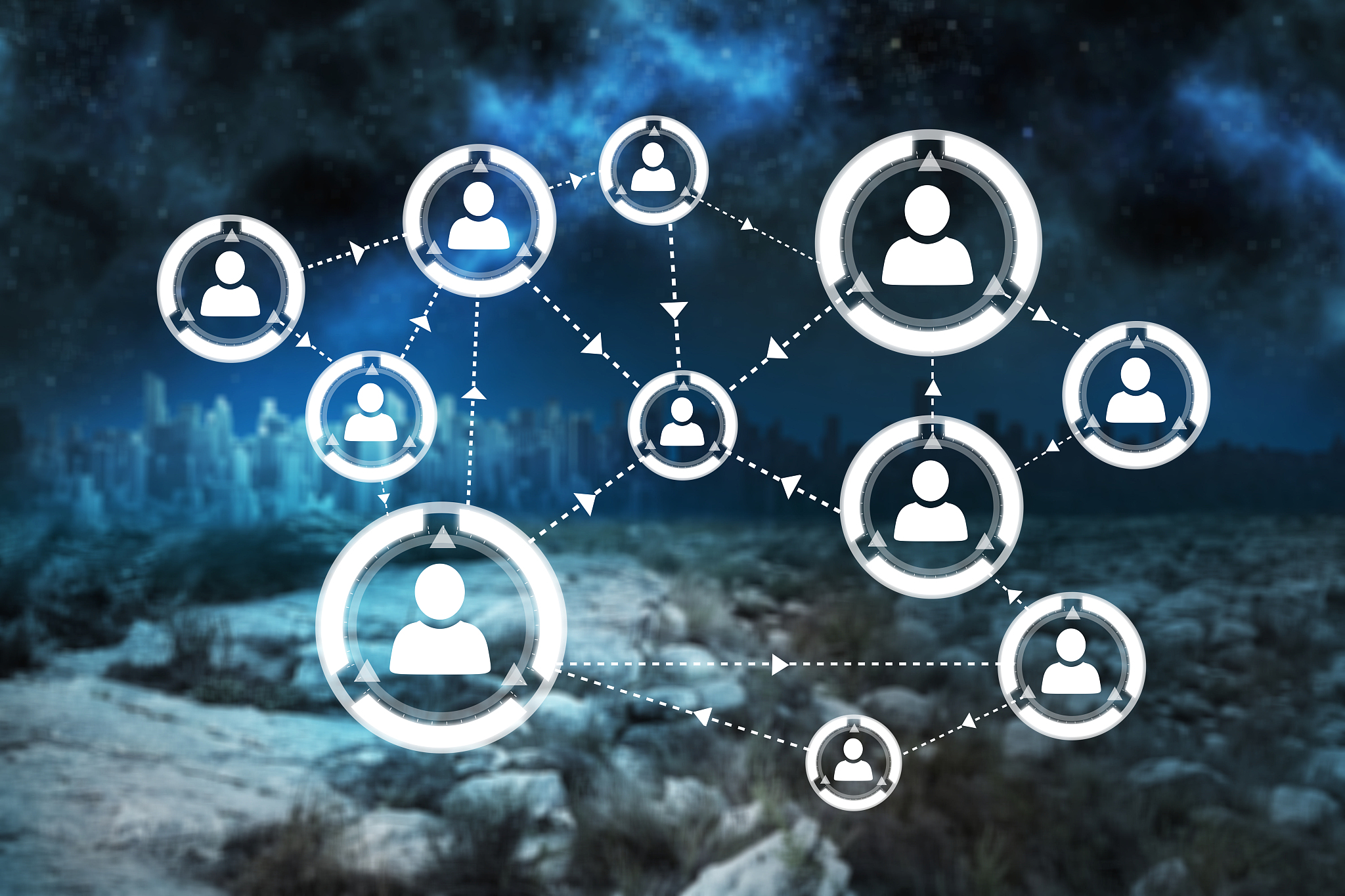 composite image of community interface