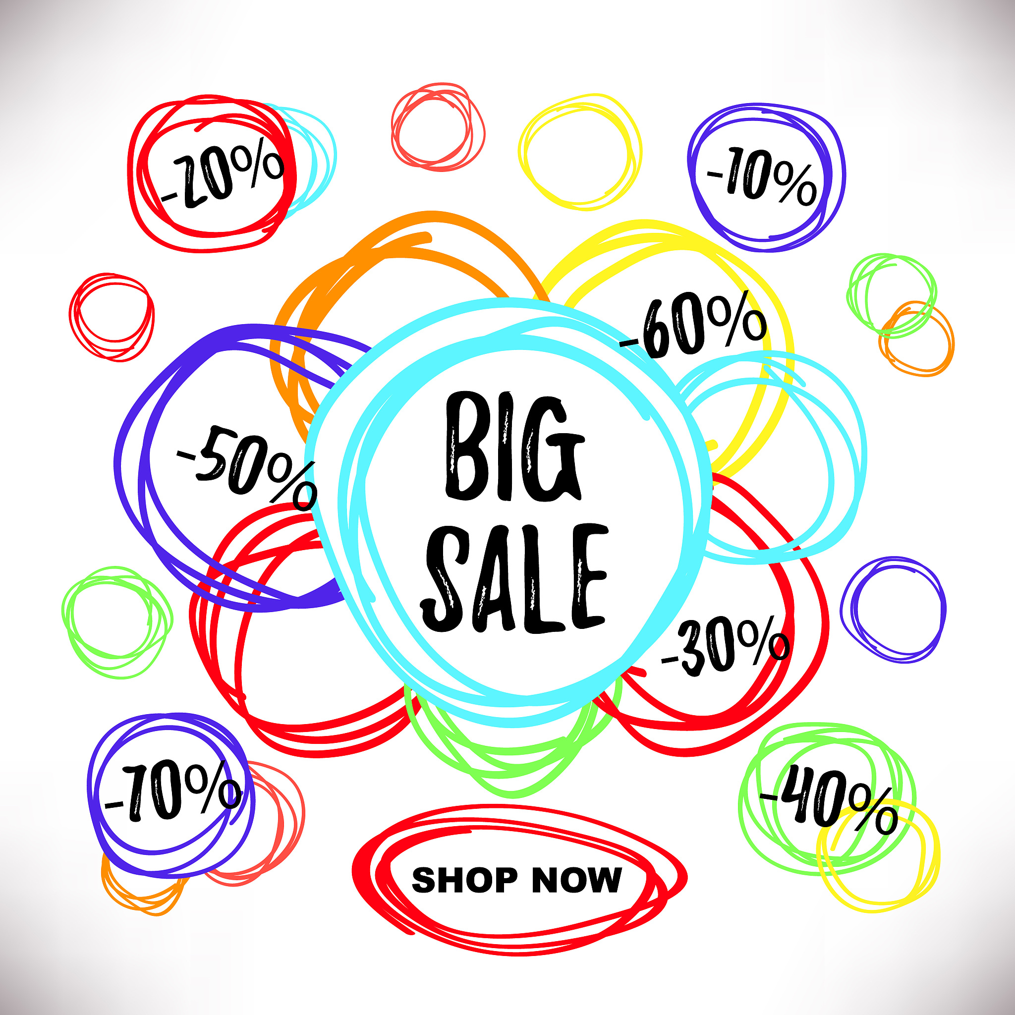 big sale banner.
