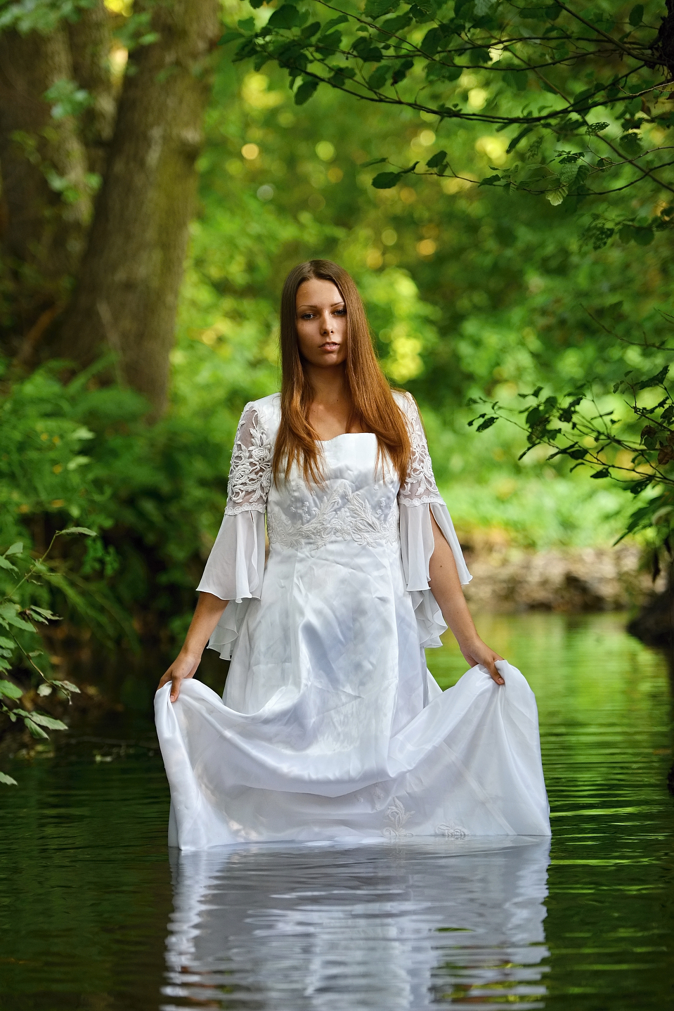portrait of beautiful woman