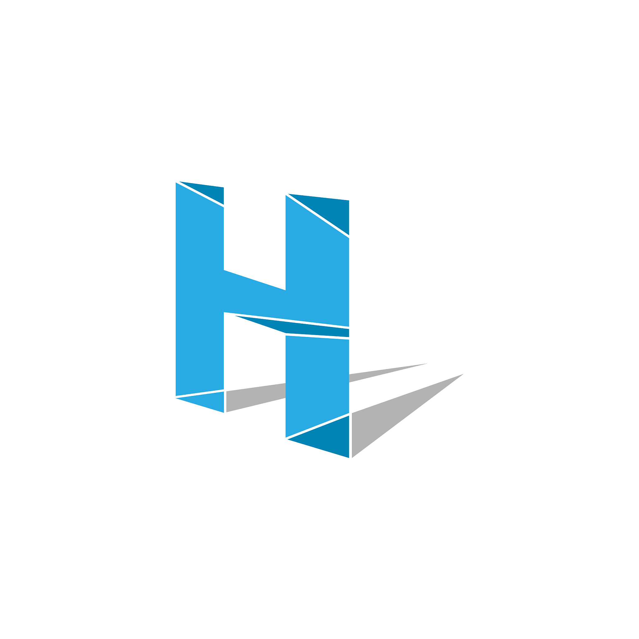 logo letter h concept letter h monogram design