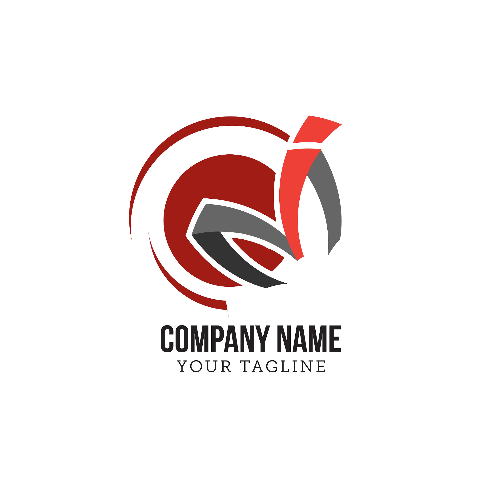 letter m logo icon design template element