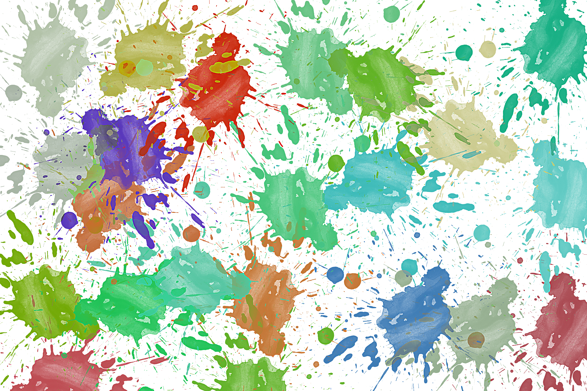 water colors splashes background, artistic look