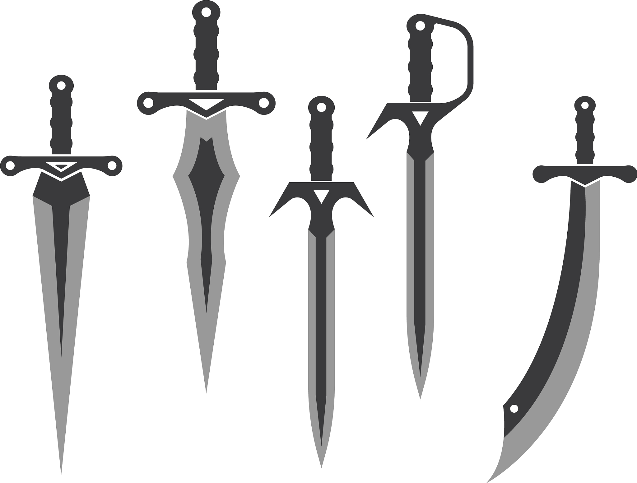 sword logo icon design