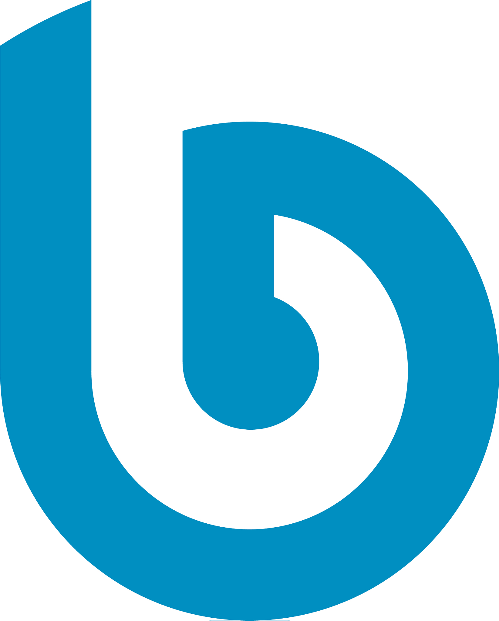 letter b logo template