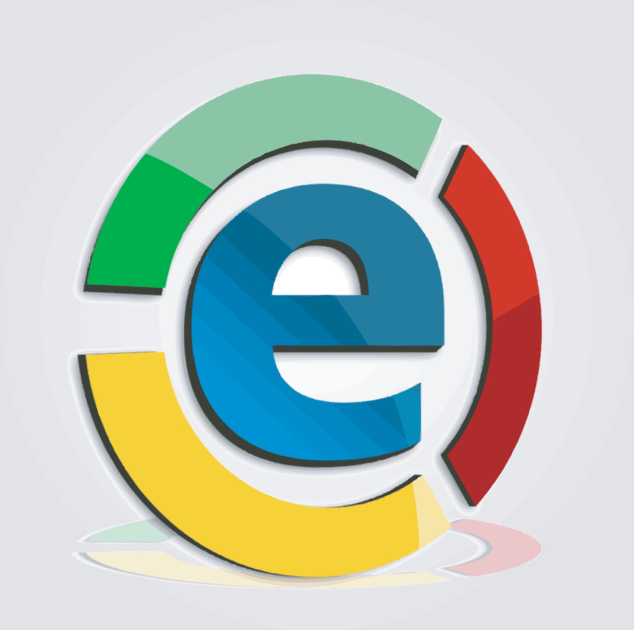 e commerce colorful logo