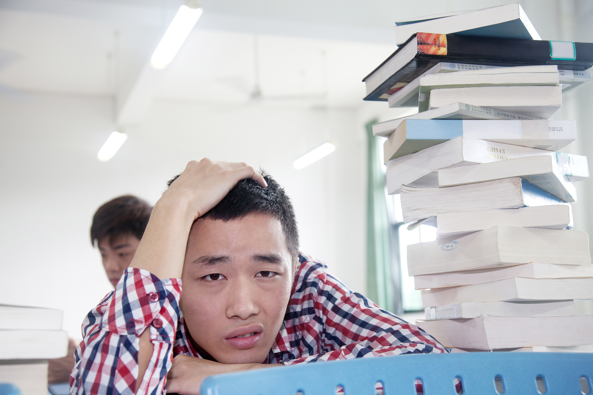 大学生学习压力