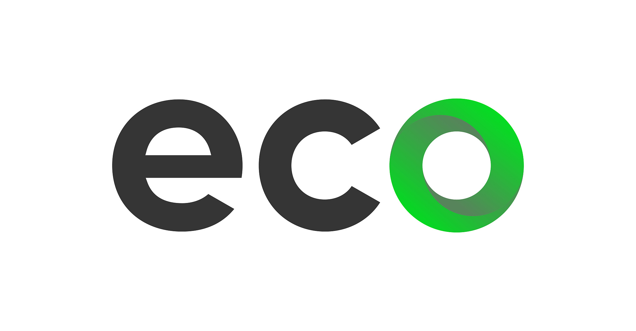 eco label for food or eco products in market.