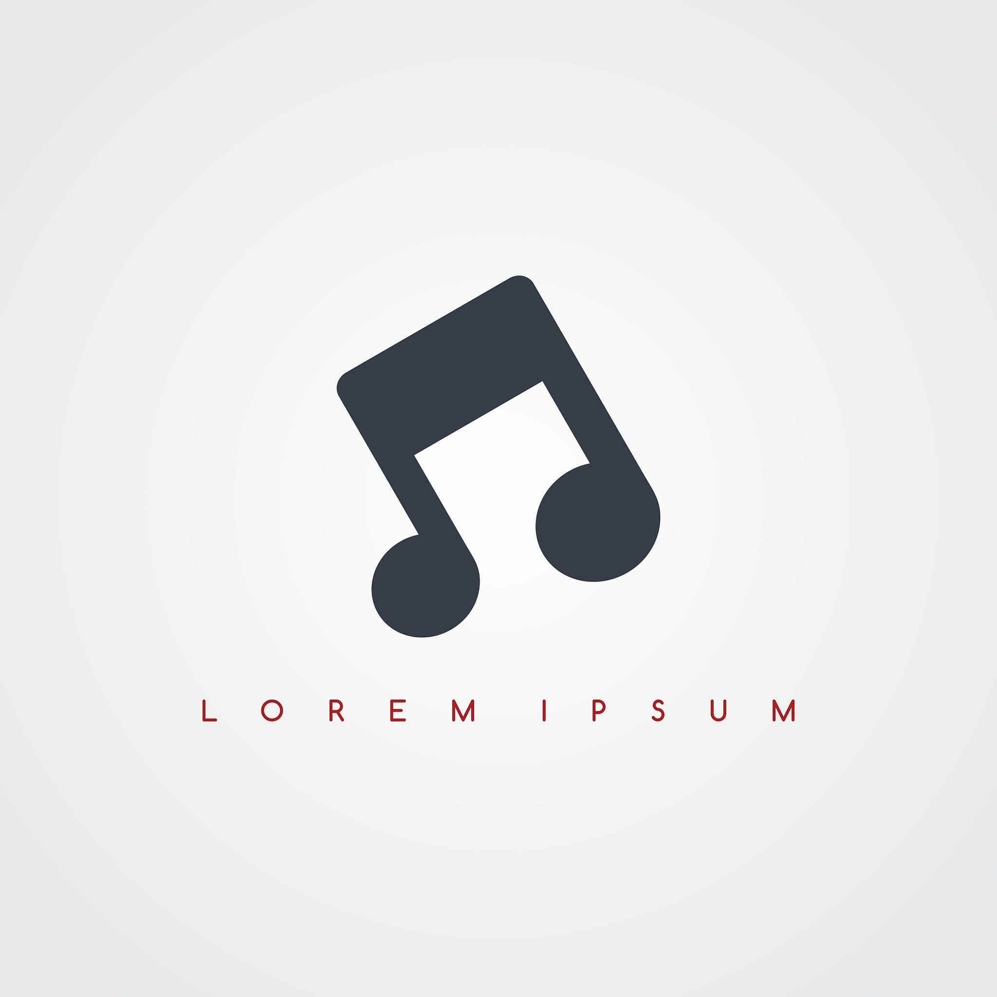 audio music icon sign logotype