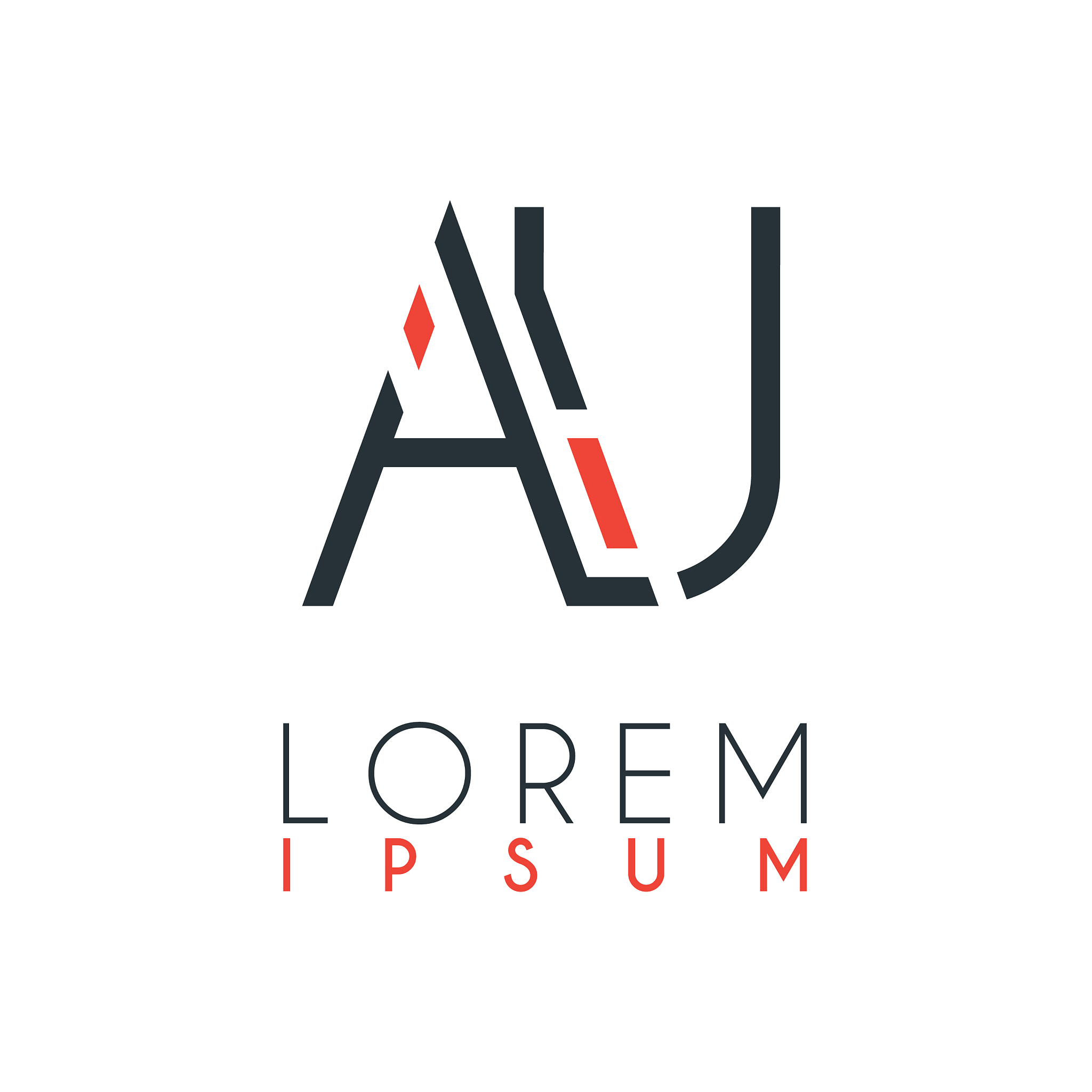 the logo between letter a and letter u or au