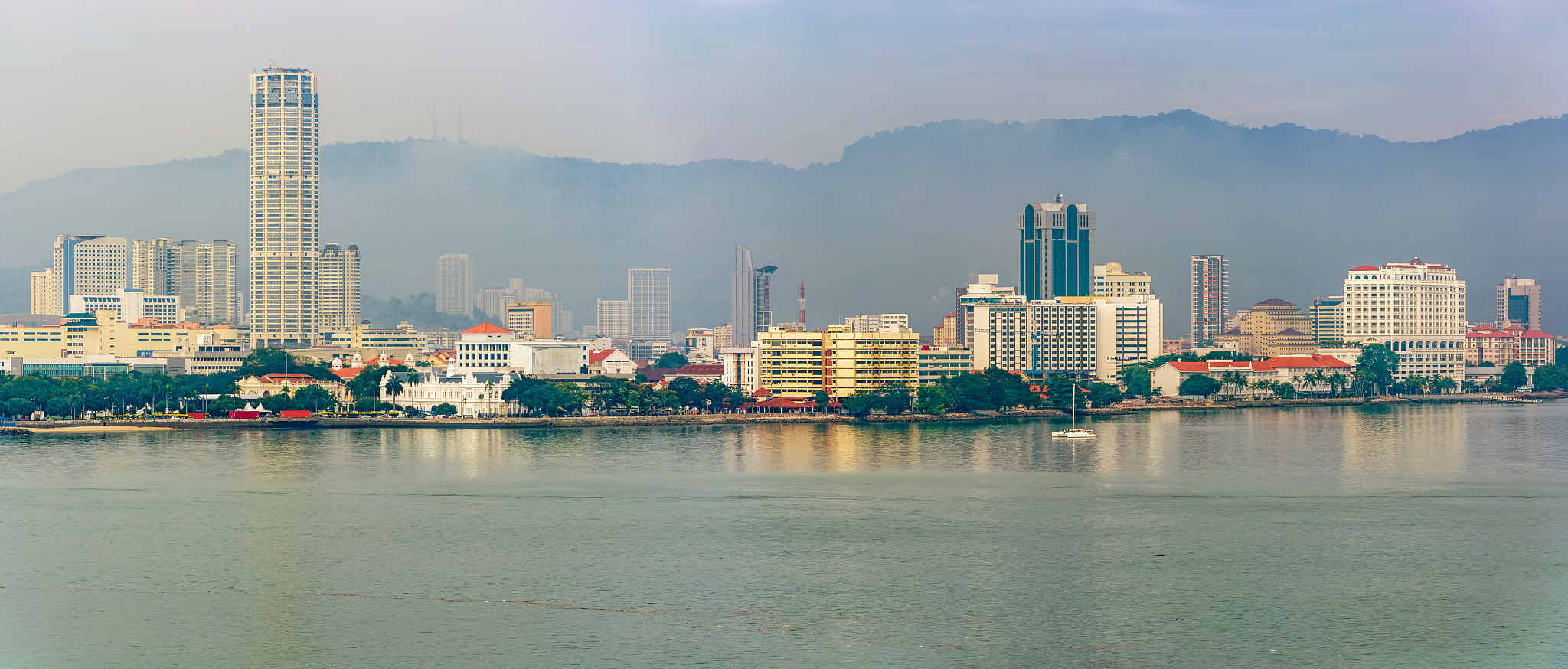 waterfront of george town