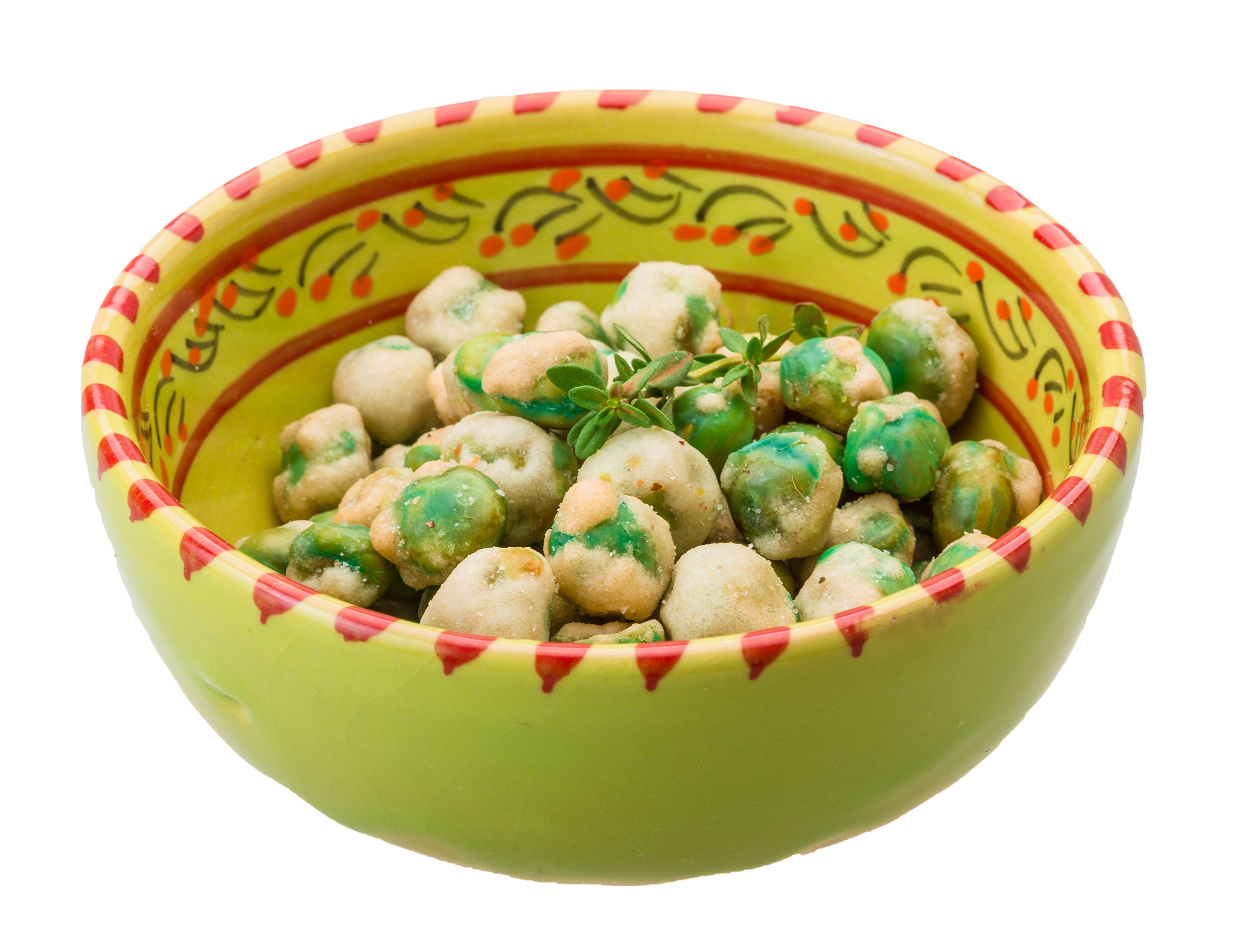 crispy green peas