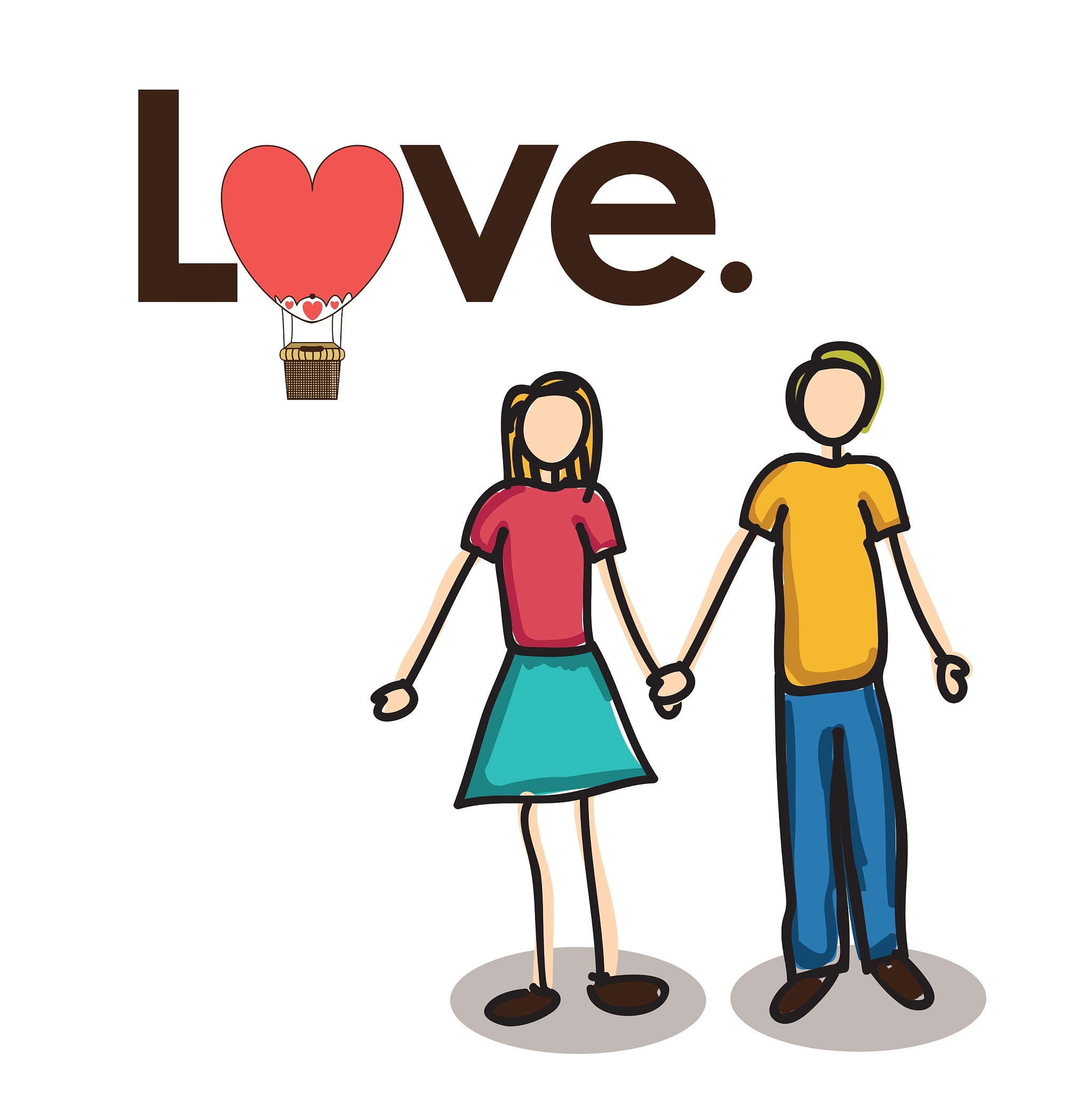 Love Is Being Together: A Simple Guide to Understanding Love