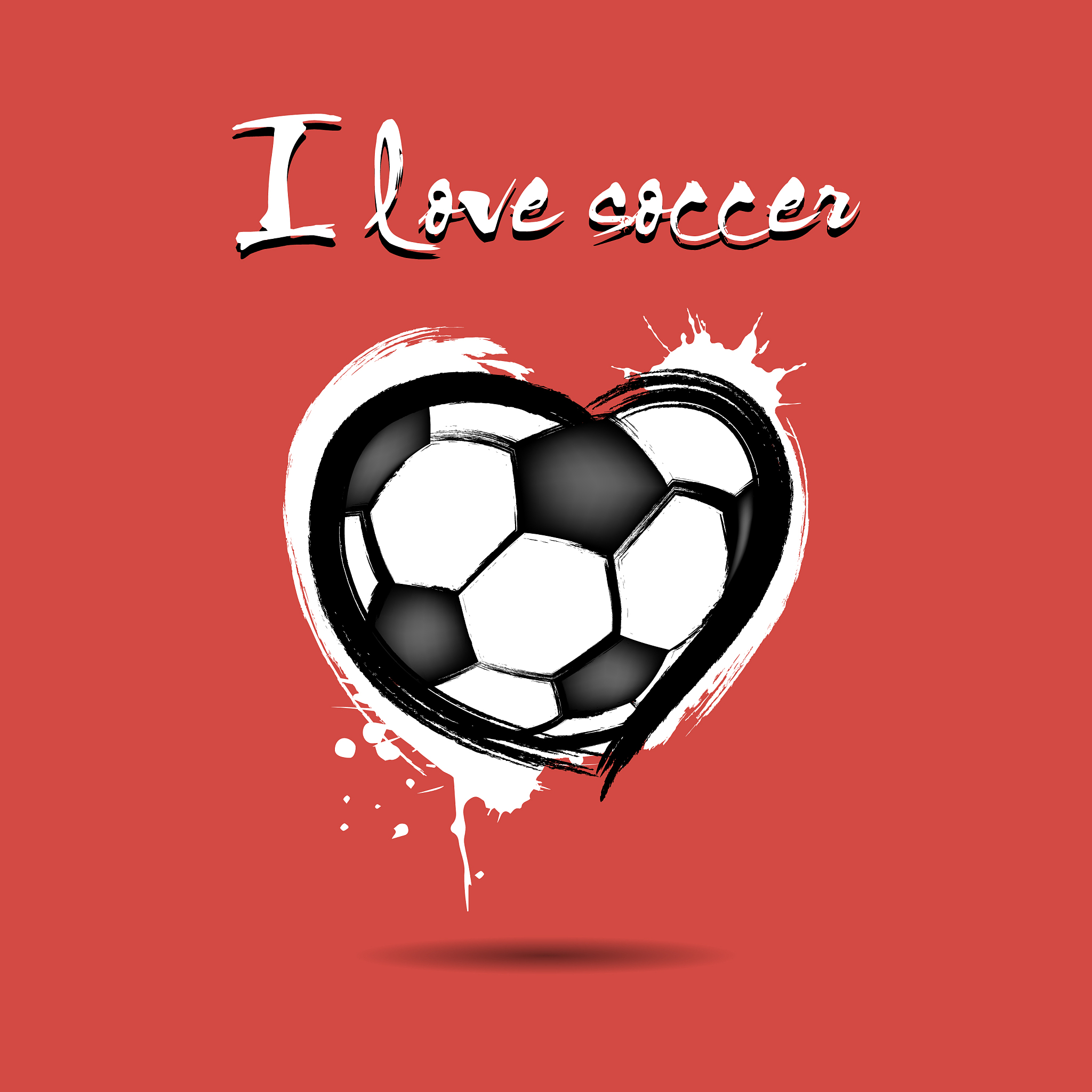 i love soccer