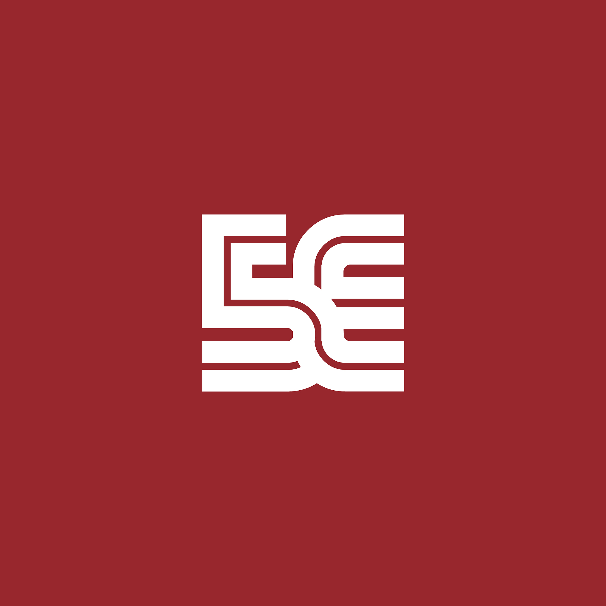 initial letter linked design logo template